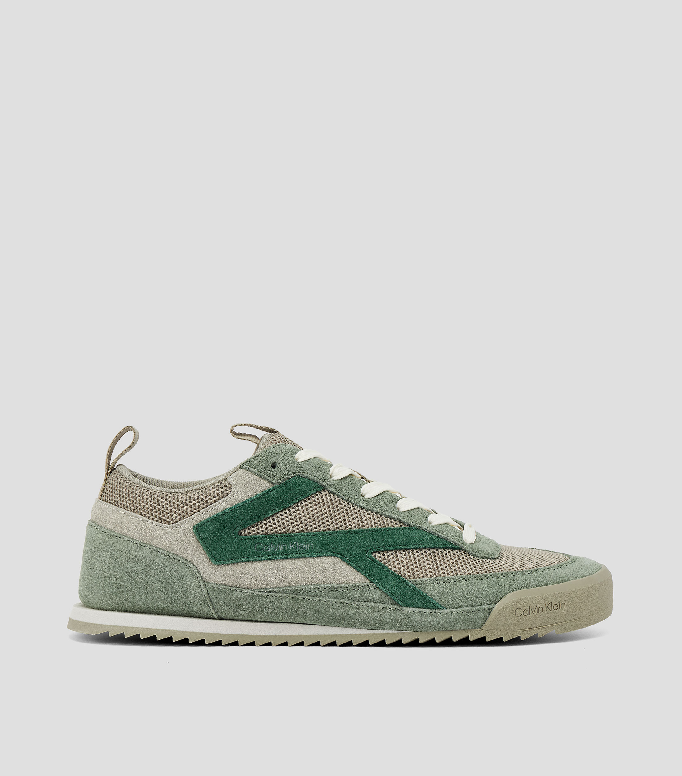 Tenis para correr en cuero vacuno Hombre