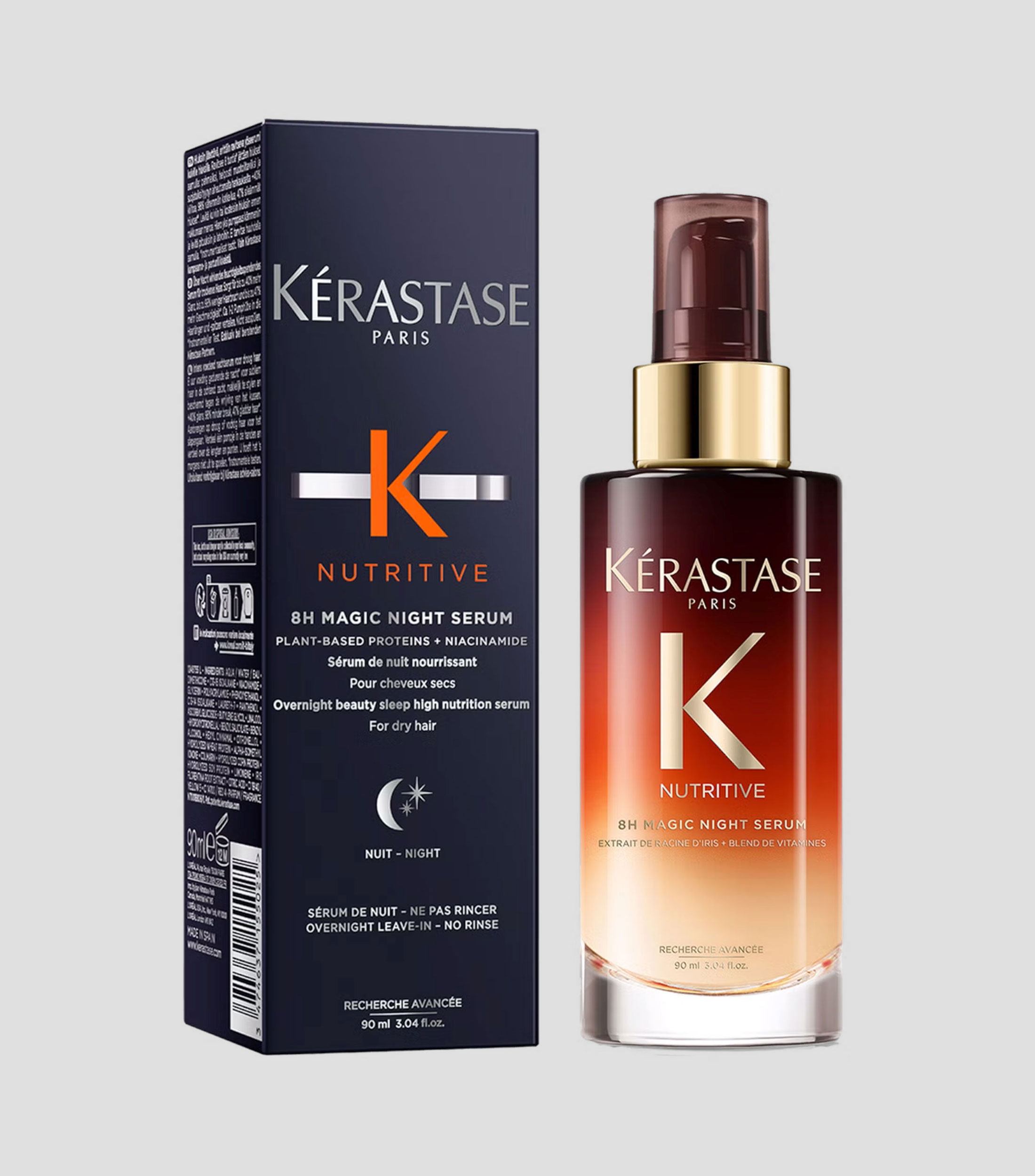 Suero Nocturno para Cabello Seco 8H Magic Night , 90 ml