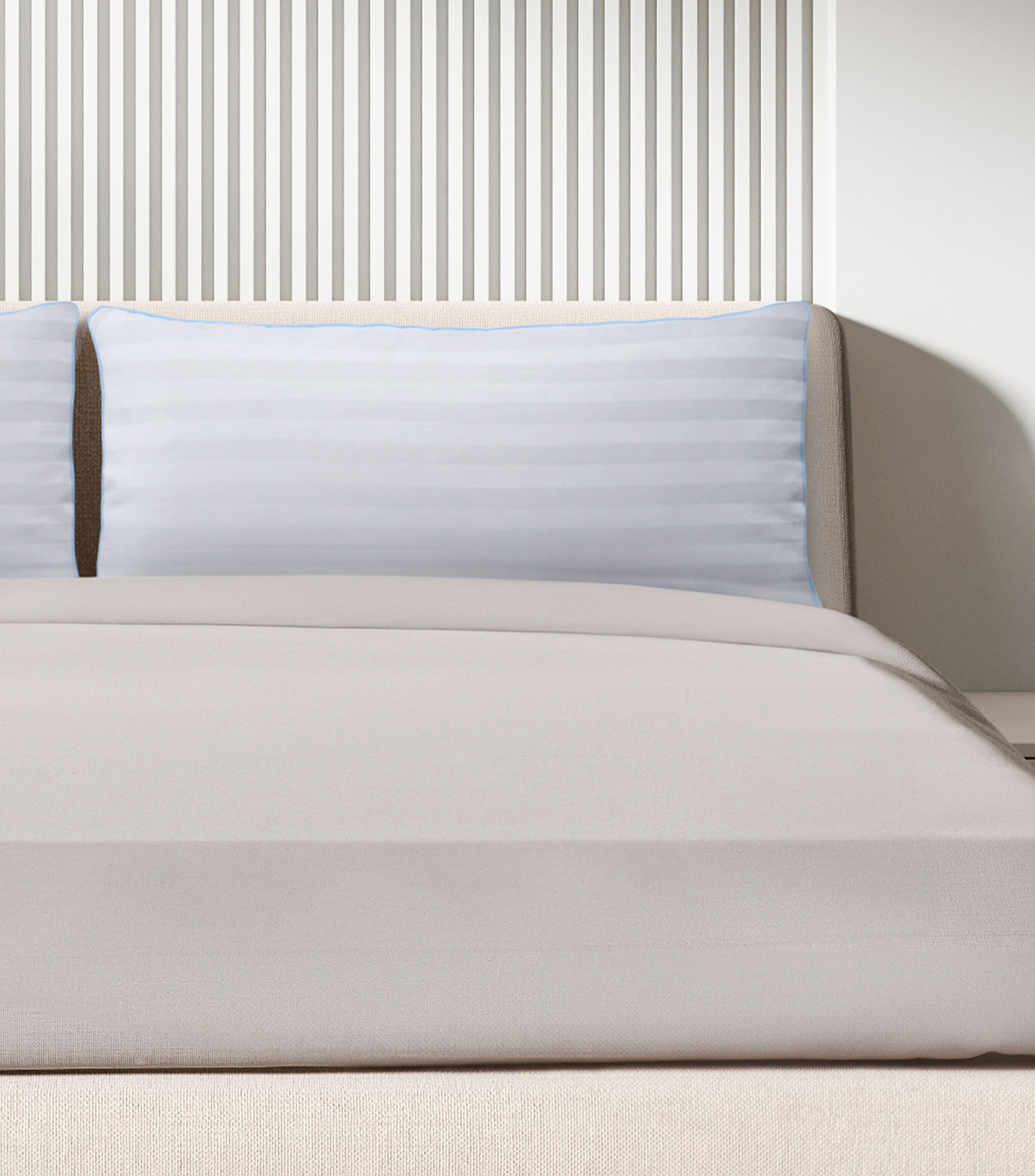 Almohada King Size Down Alternative Confort Firme Elegant Blanca