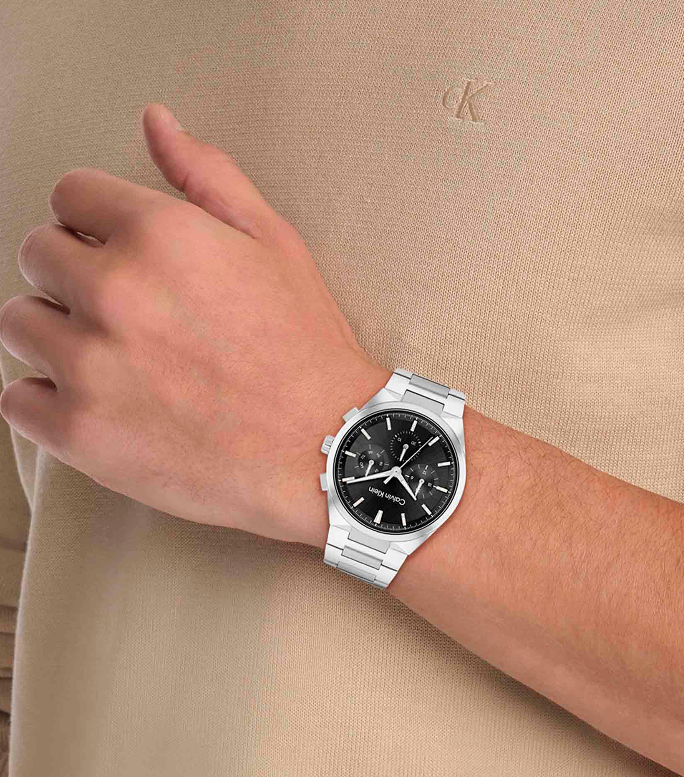 Reloj para Hombre Distinguish Casual Negro