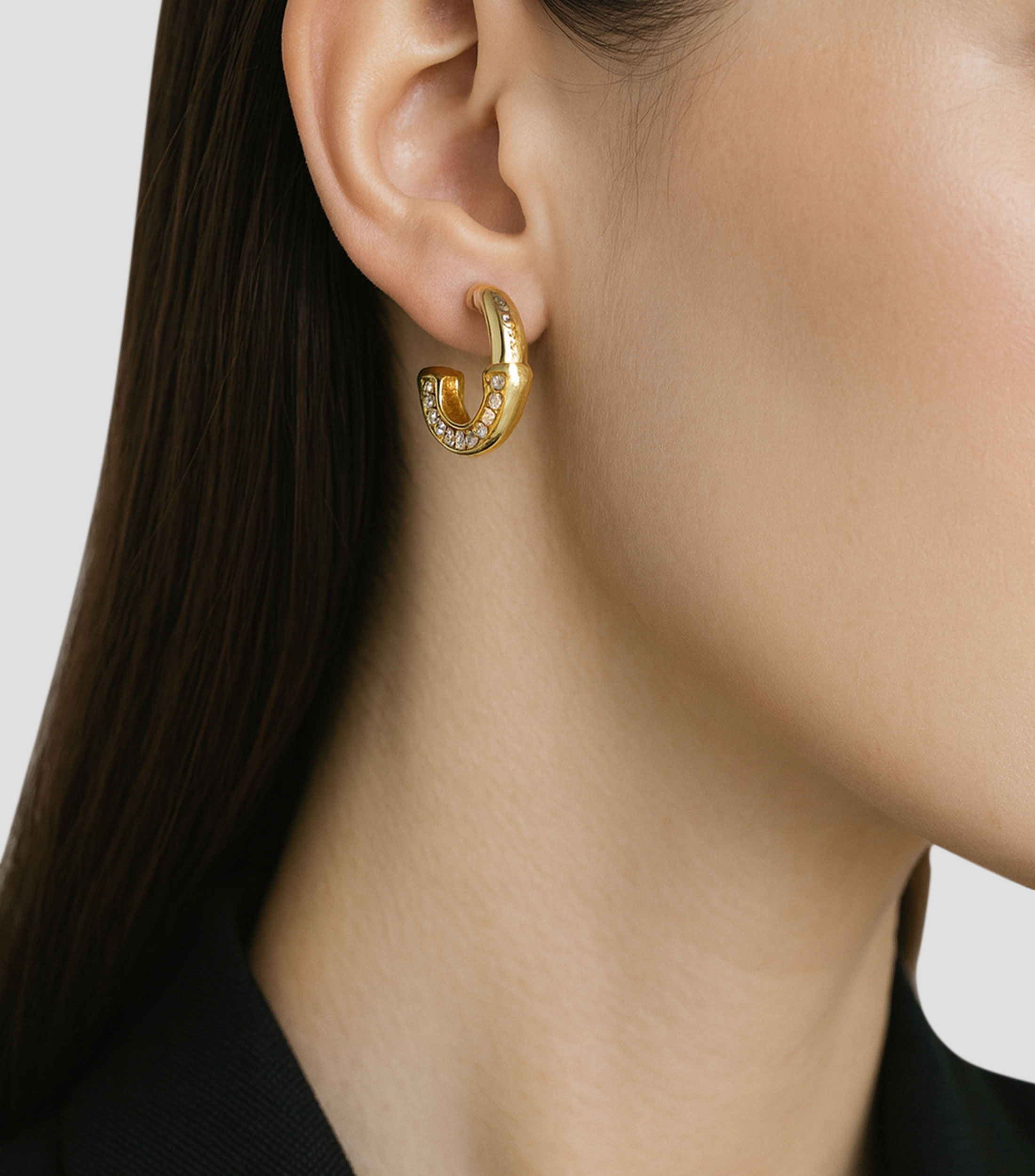 Aretes Majorelle con cristales Mujer