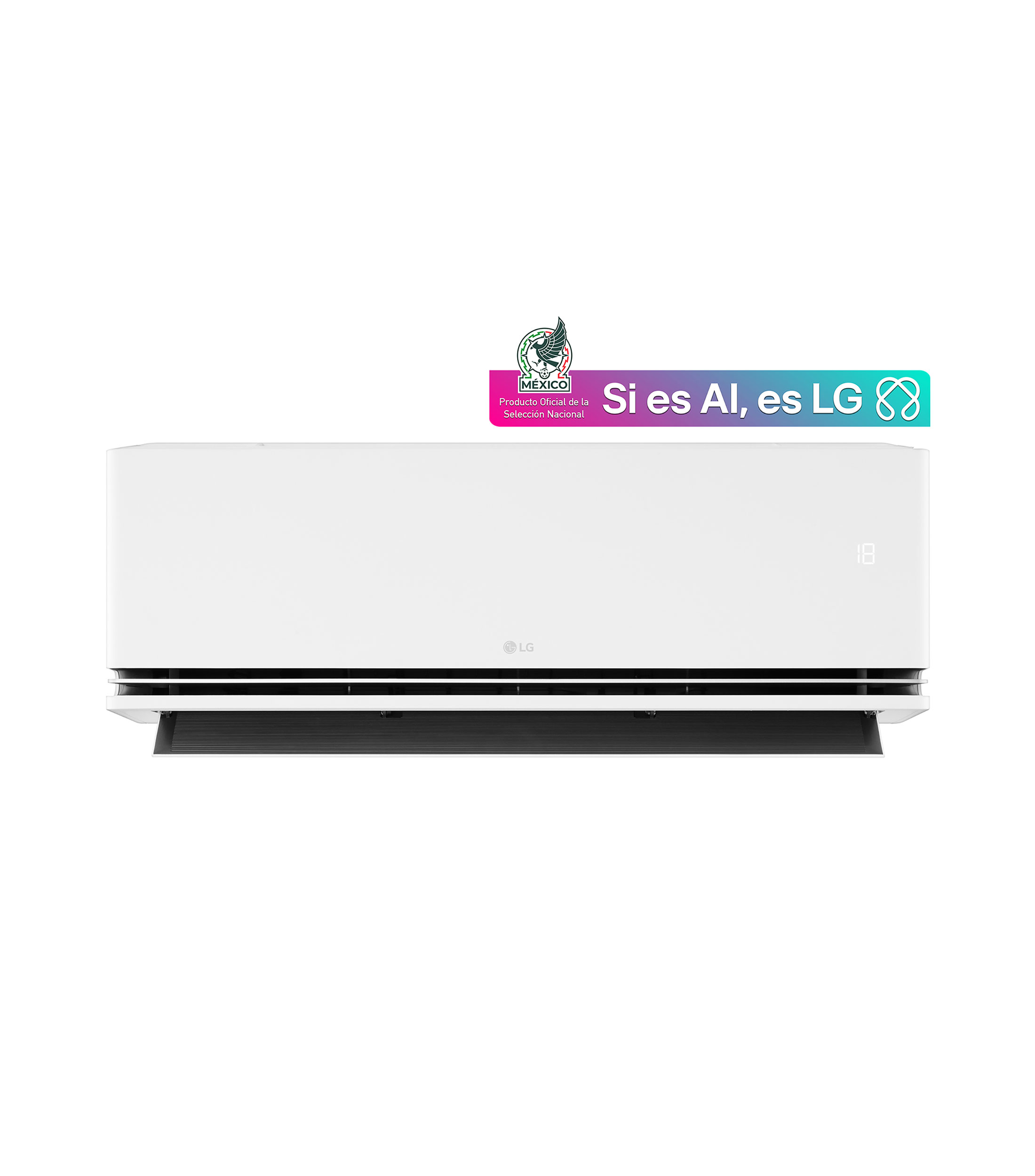 Aire Acondicionado LG Minisplit DUALCOOL AI Air, VA242C5 24,000 BTUs, 2 Toneladas 220 V, Frío
