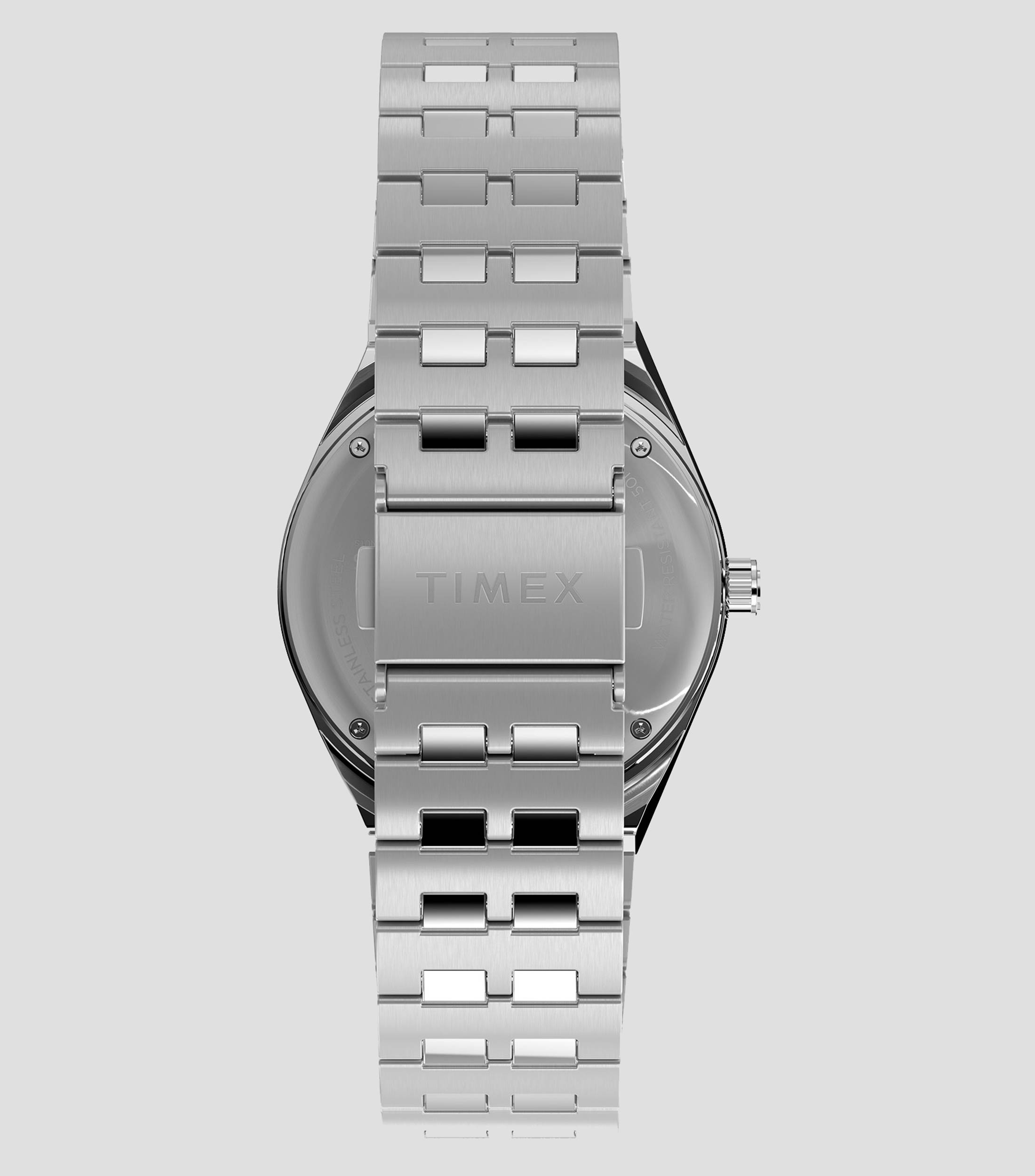 Reloj para Hombre, Q, Moderno, Plateado