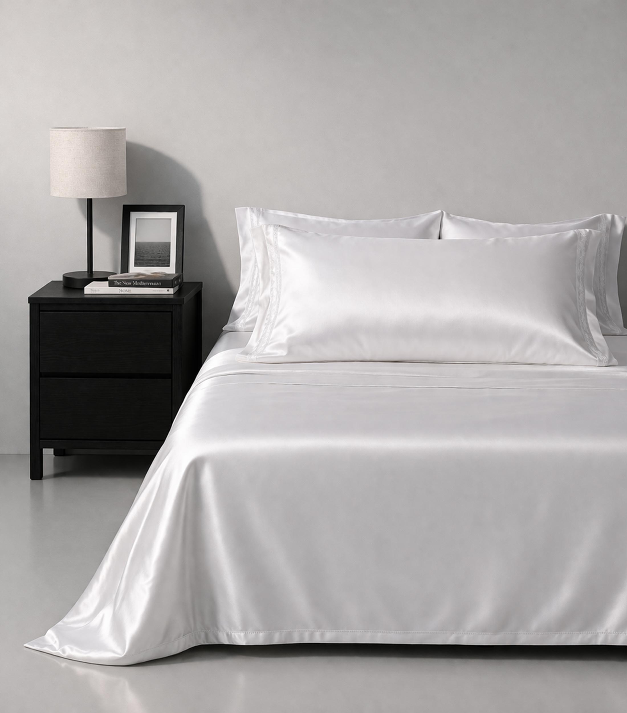 Funda para Duvet Matrimonial/Queen size en algodón Luxor blanco