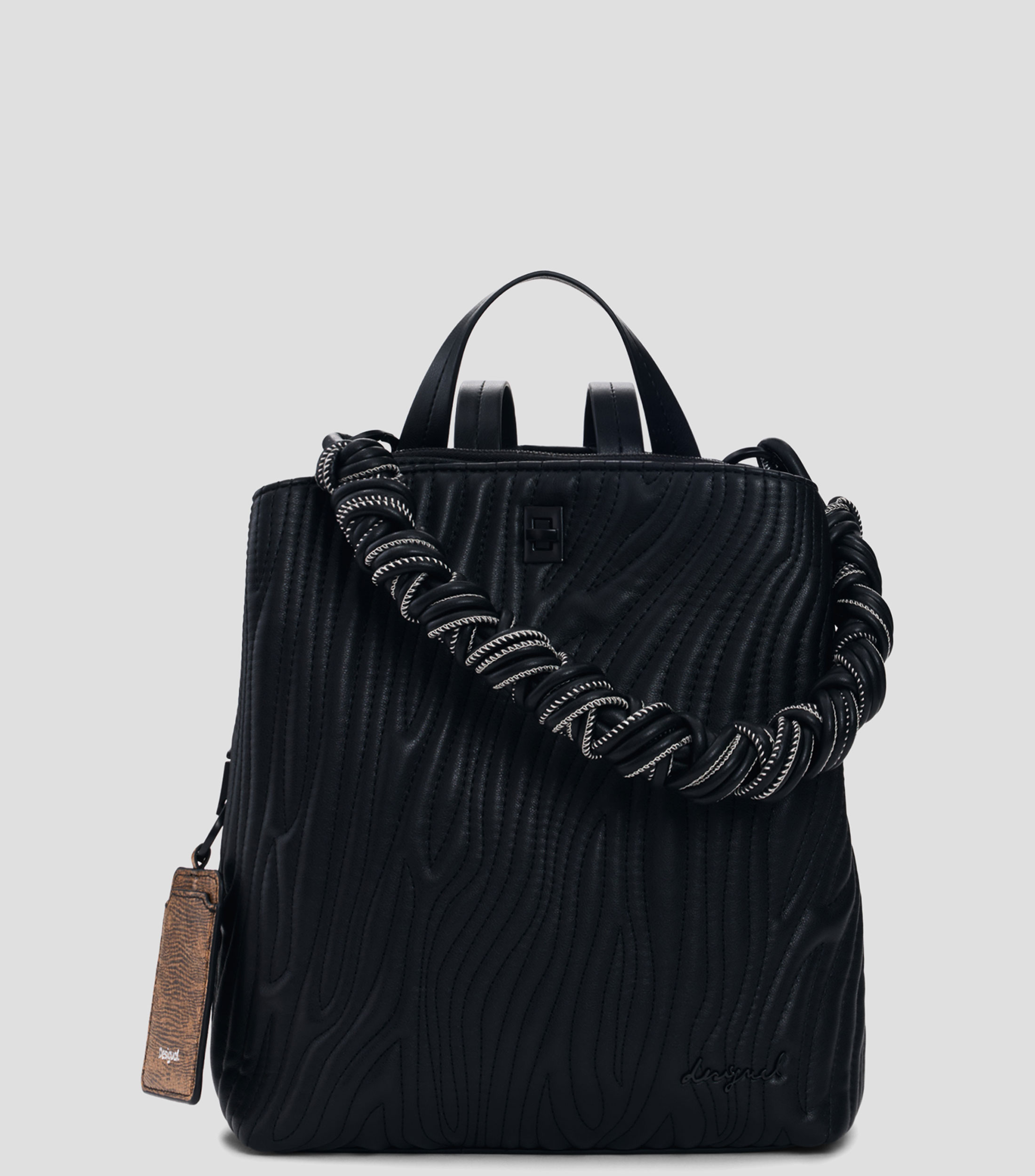 Mochila pequeña relieve Mujer