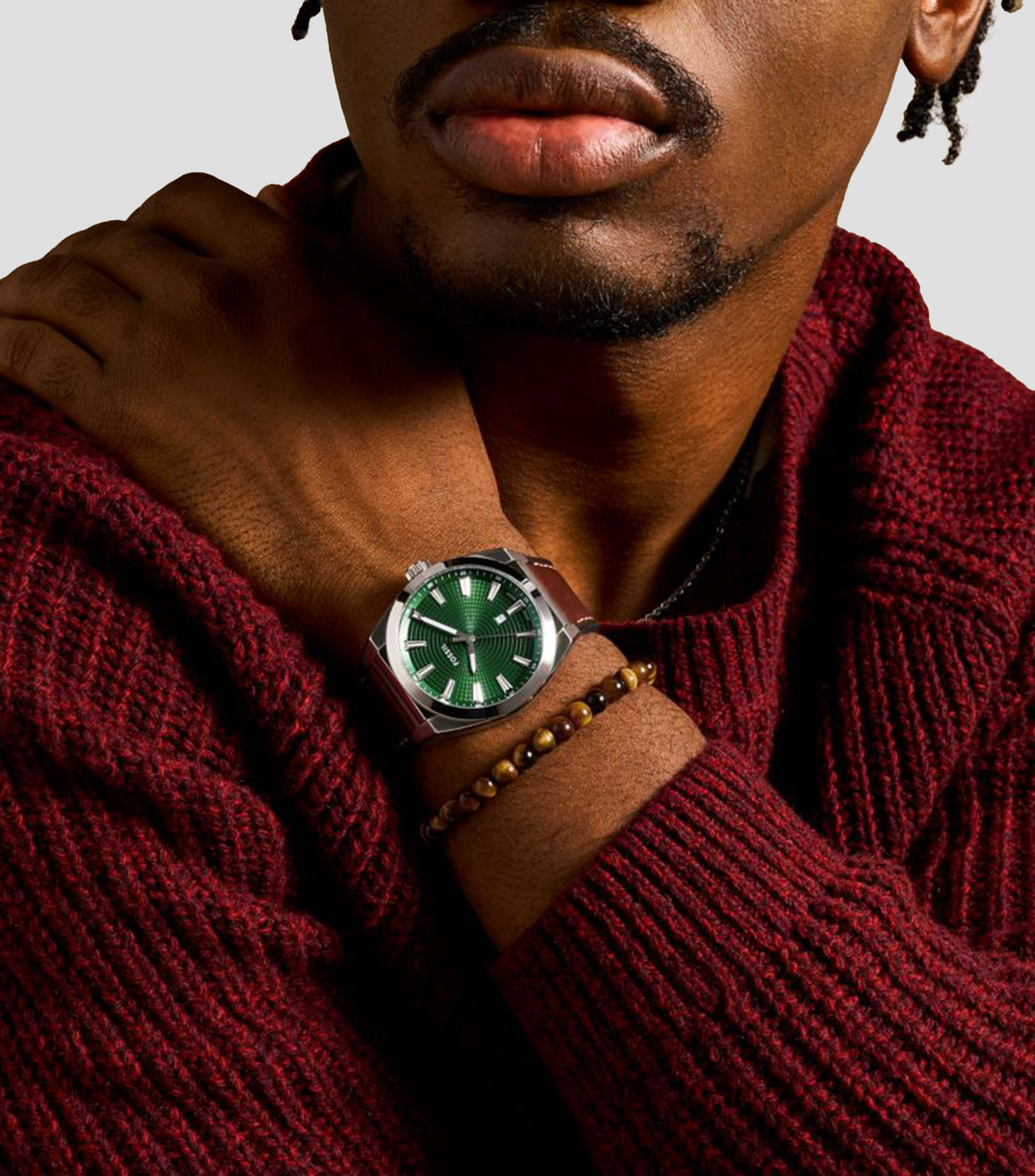 Set de Reloj y Pulsera para Hombre