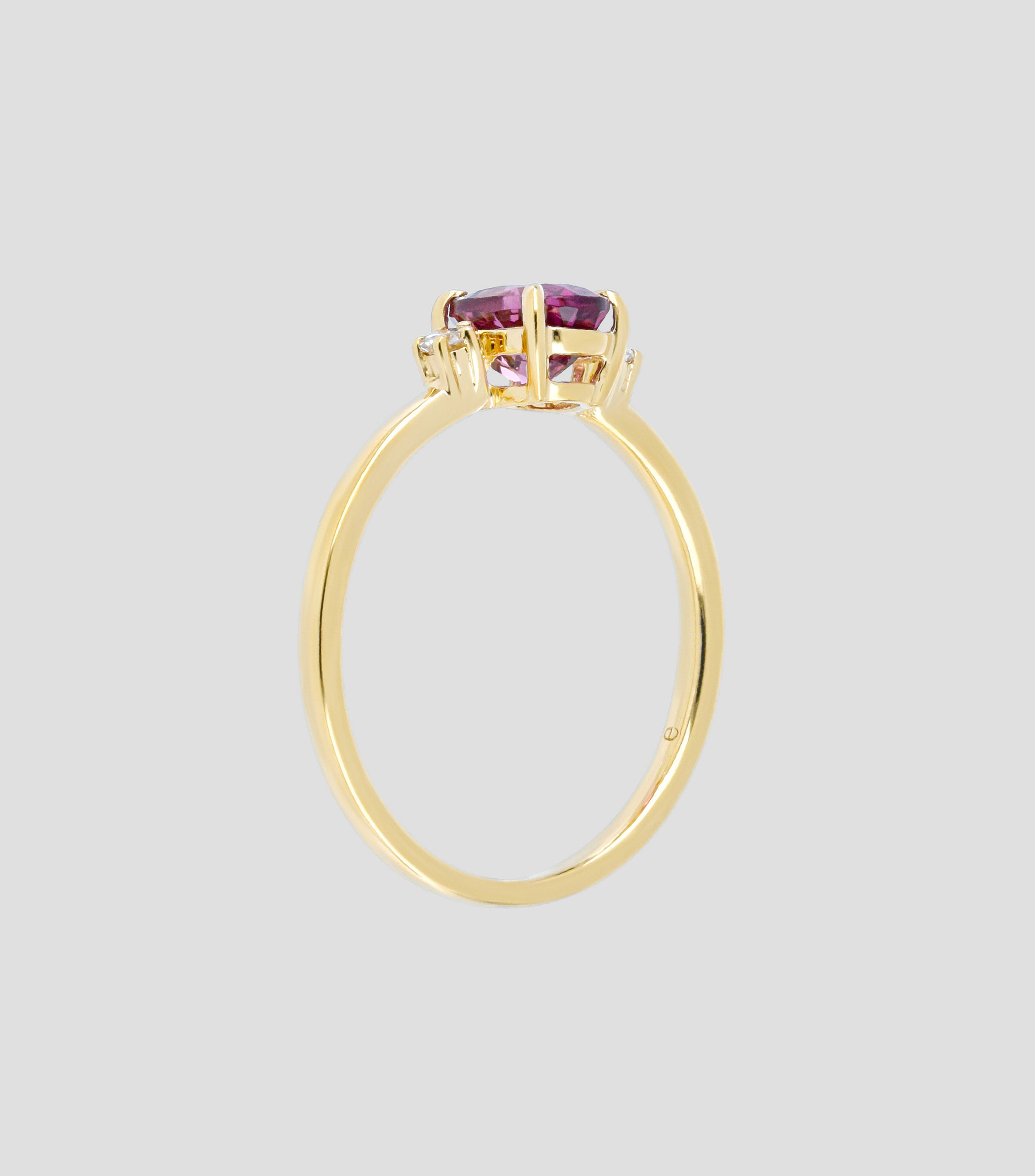 Anillo en oro amarillo 18 Kts Mujer