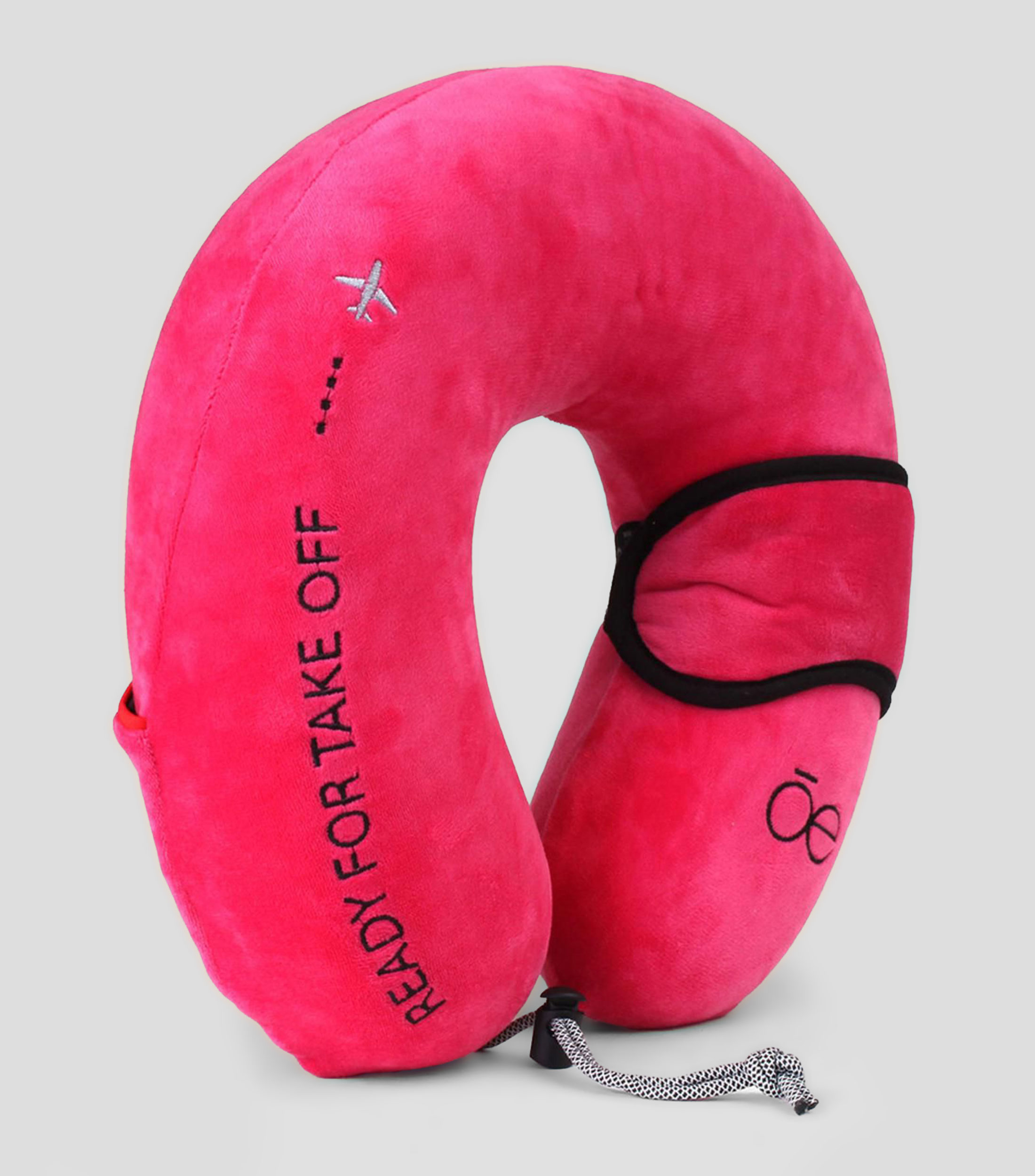 Almohada de viaje Memory Foam Firma Rosa