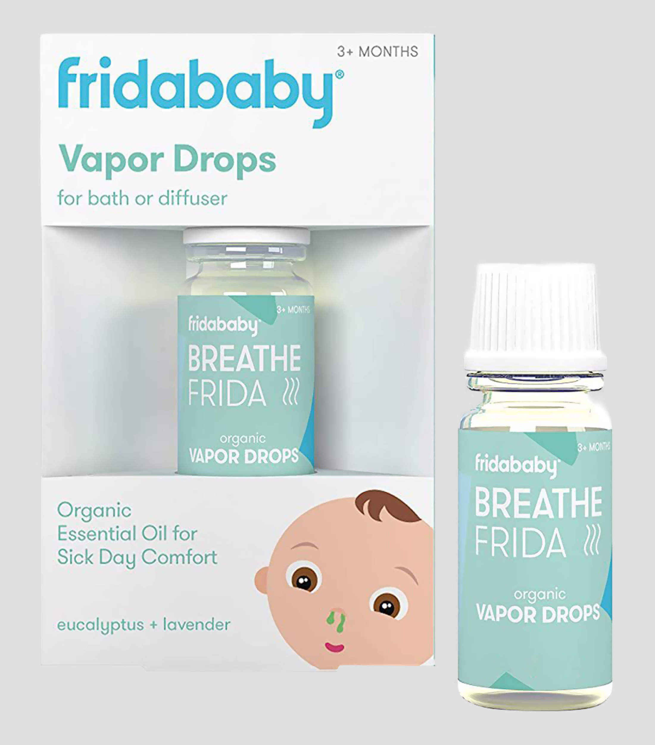 Aceite esencial Vapor Bath Drops, 9.5 ml Bebé