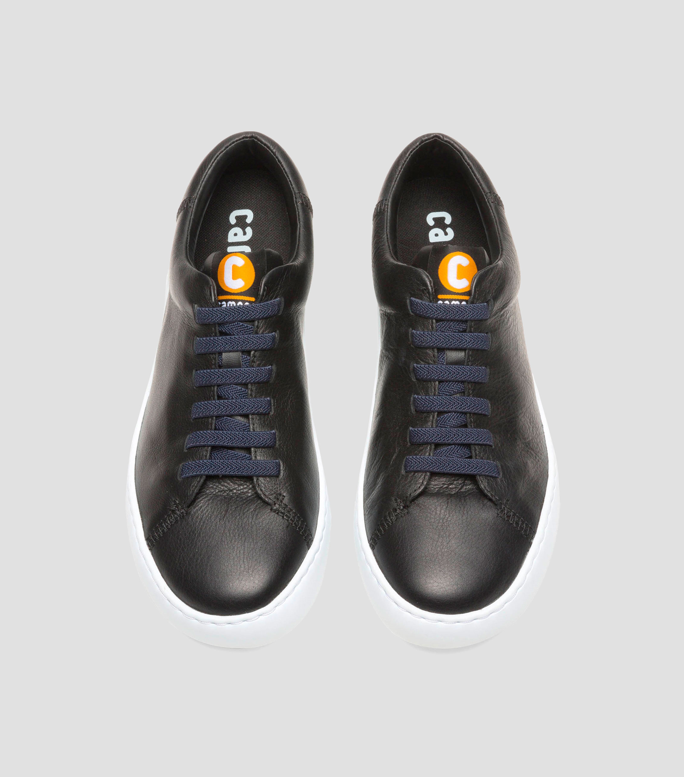 Tenis casuales en piel Hombre