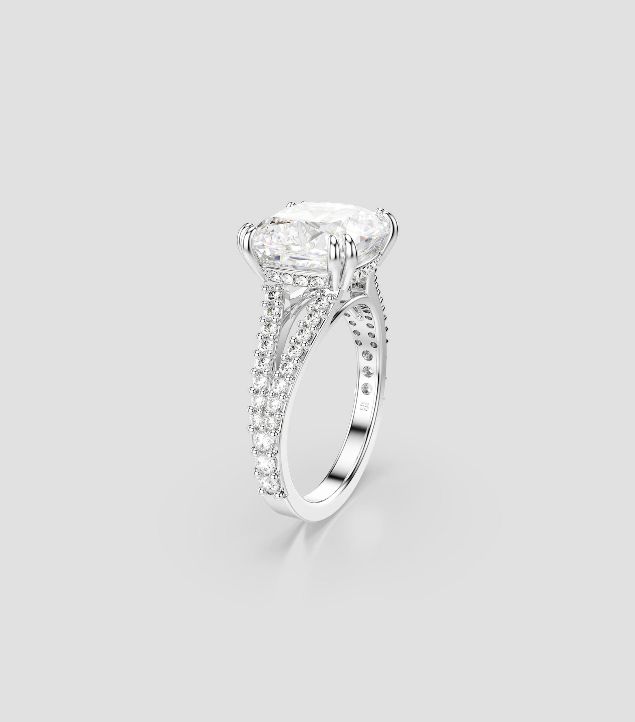Anillo cuadrado Unisex