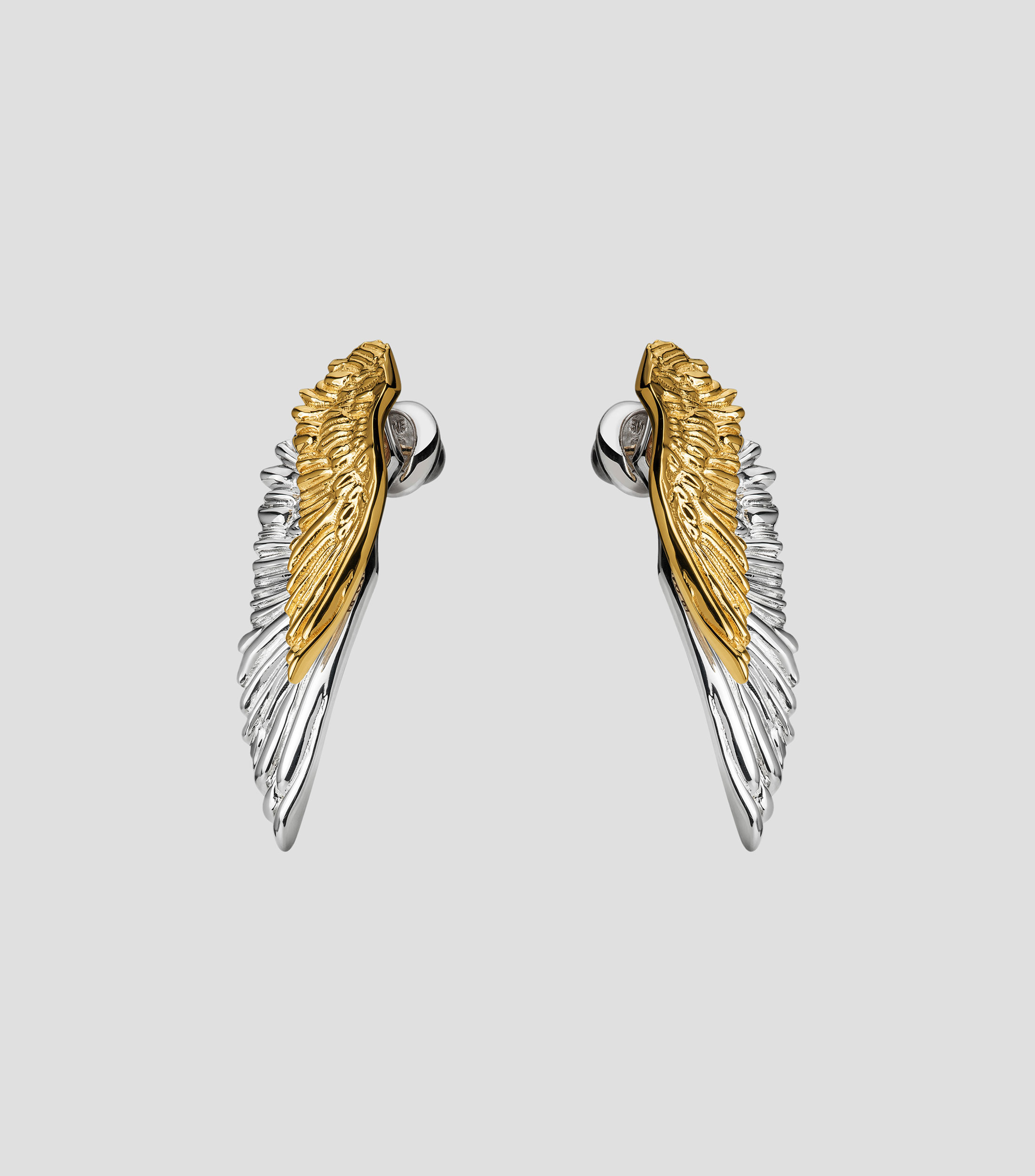 Aretes en plata Alas de Mexico Mujer