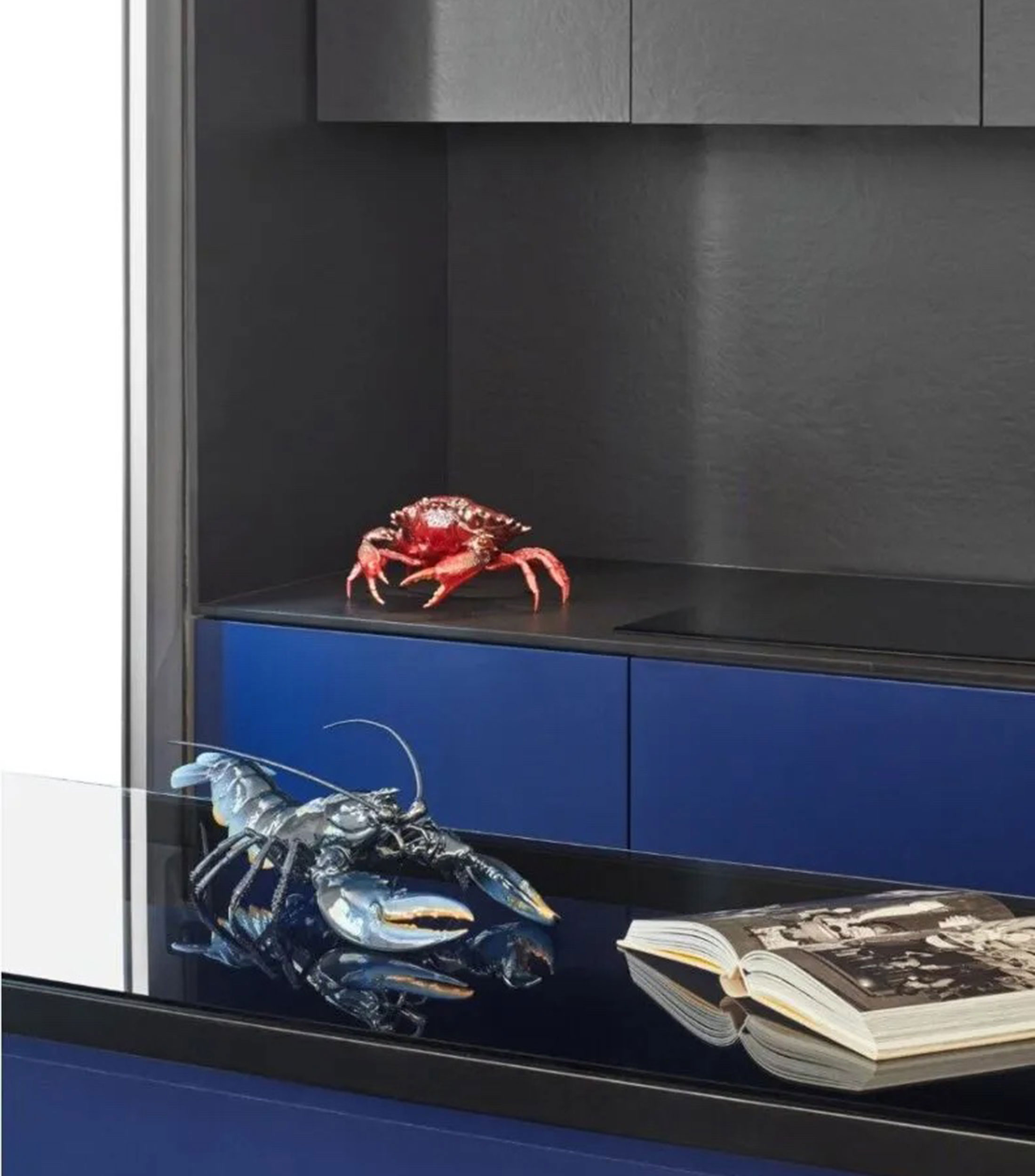 Escultura Bogavante Azul