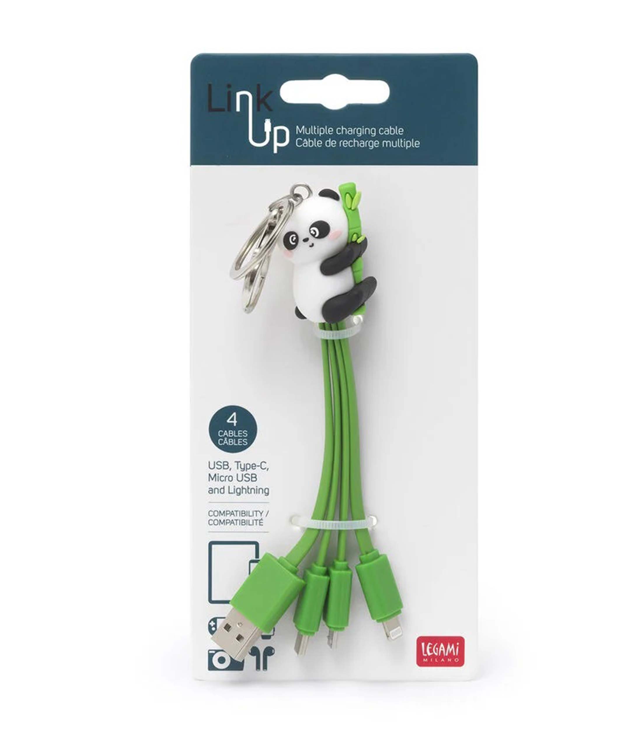Cable Multicargador Panda