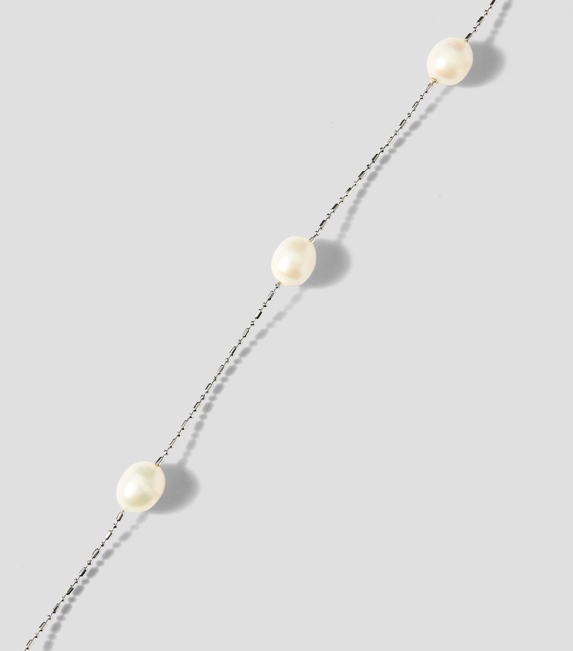 Collar en Plata .925 con perlas de agua dulce Mujer