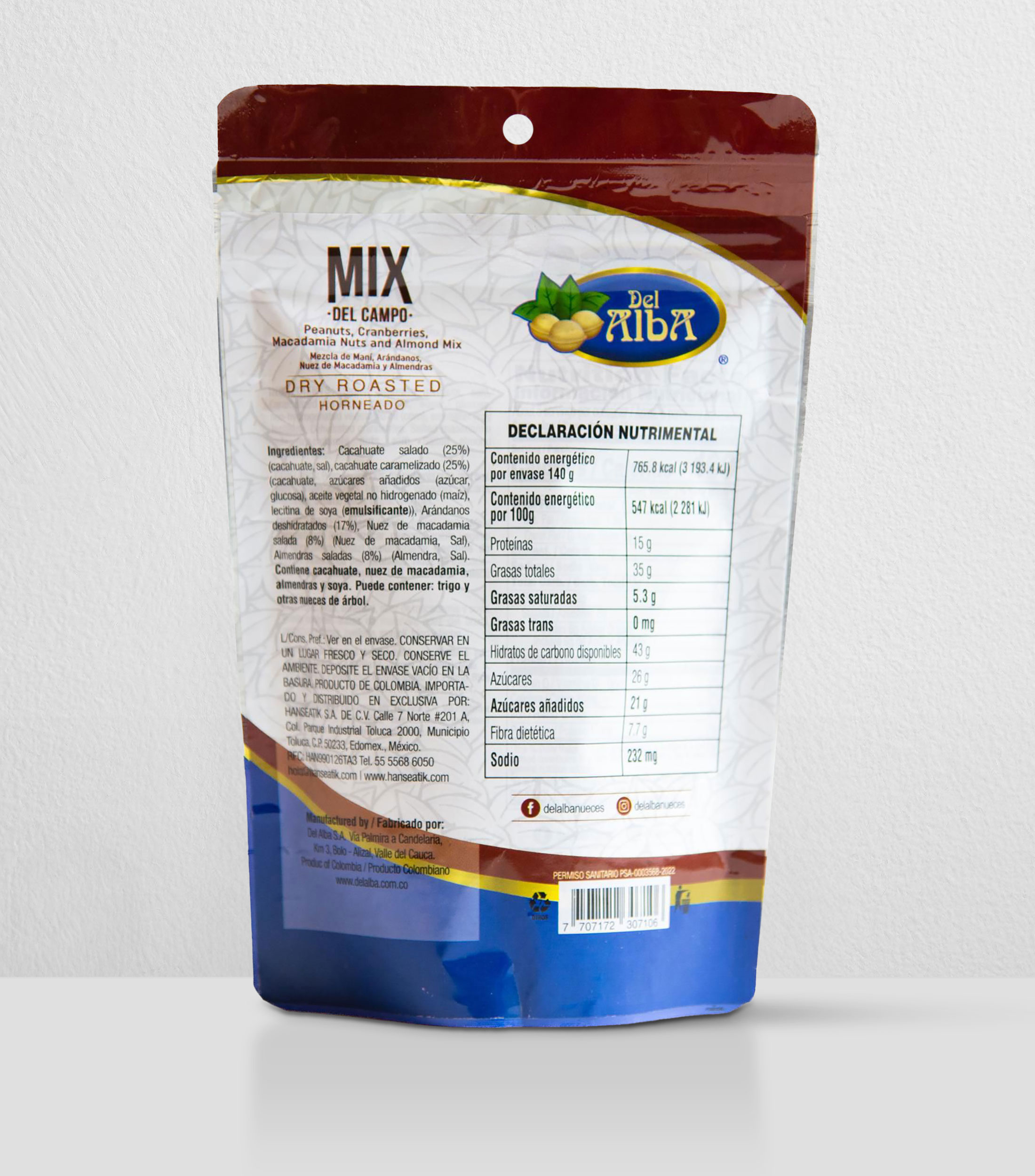 Mezclas de Semillas, 140 g