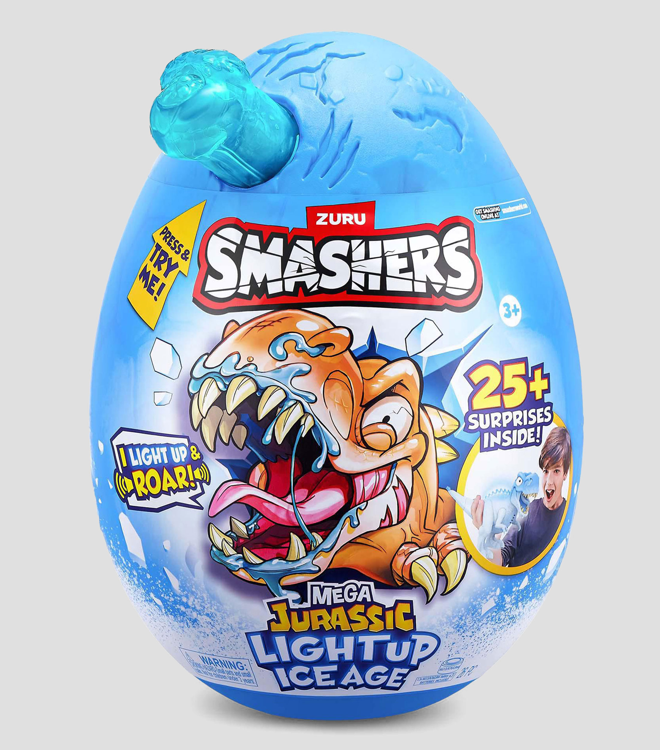 Smashers Mega Jurassic Light Up Ice Age Series 1