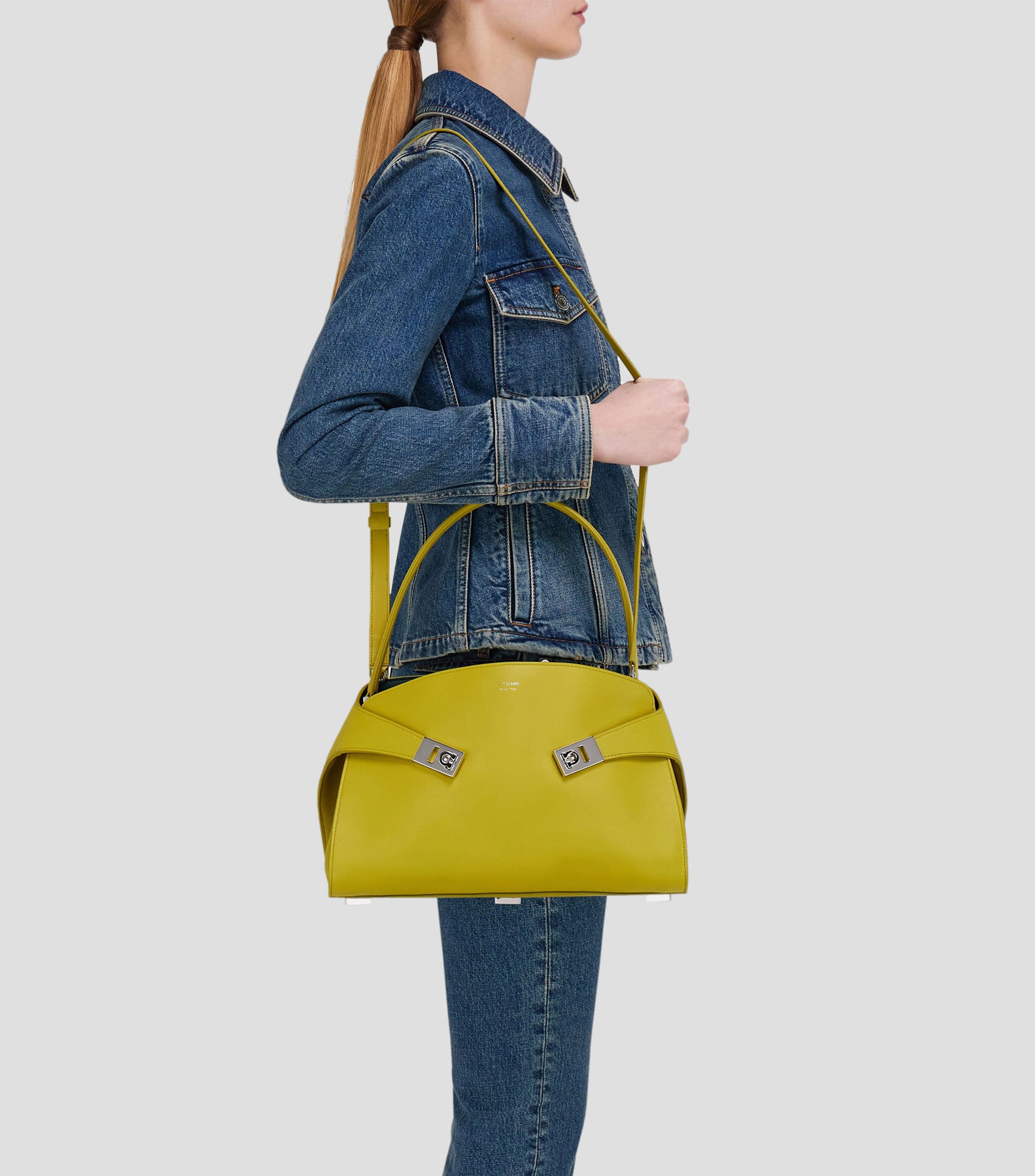 Bolso de hombro Hug soft bicolor Mujer