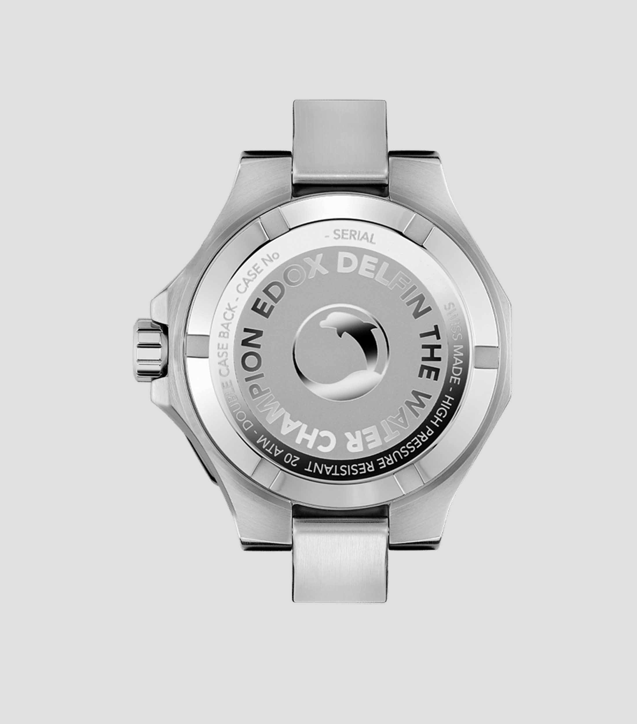 Reloj para Hombre Delfin The Original Deportivo, Plateado