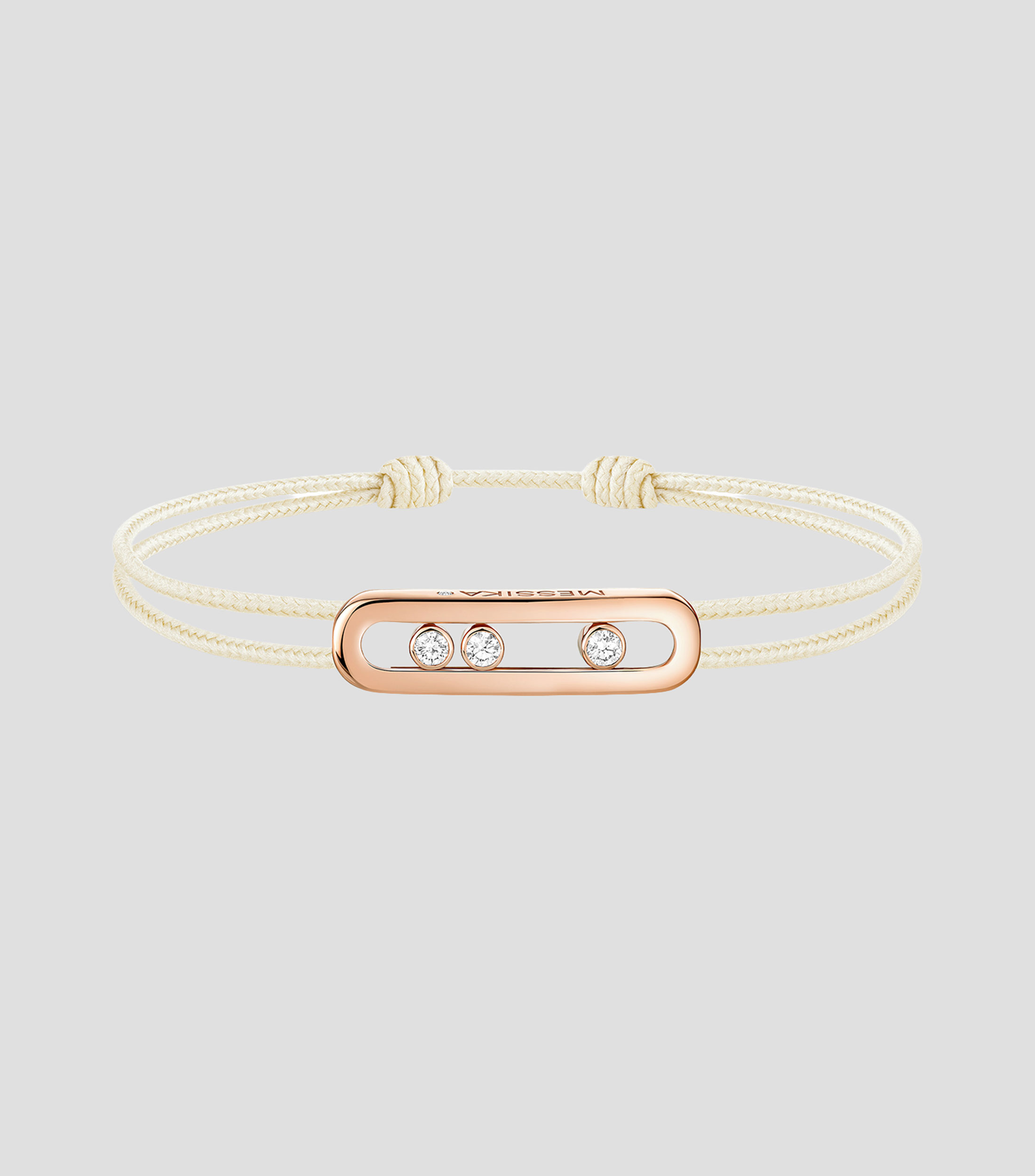 Brazalete en Oro rosa Caresse Mujer