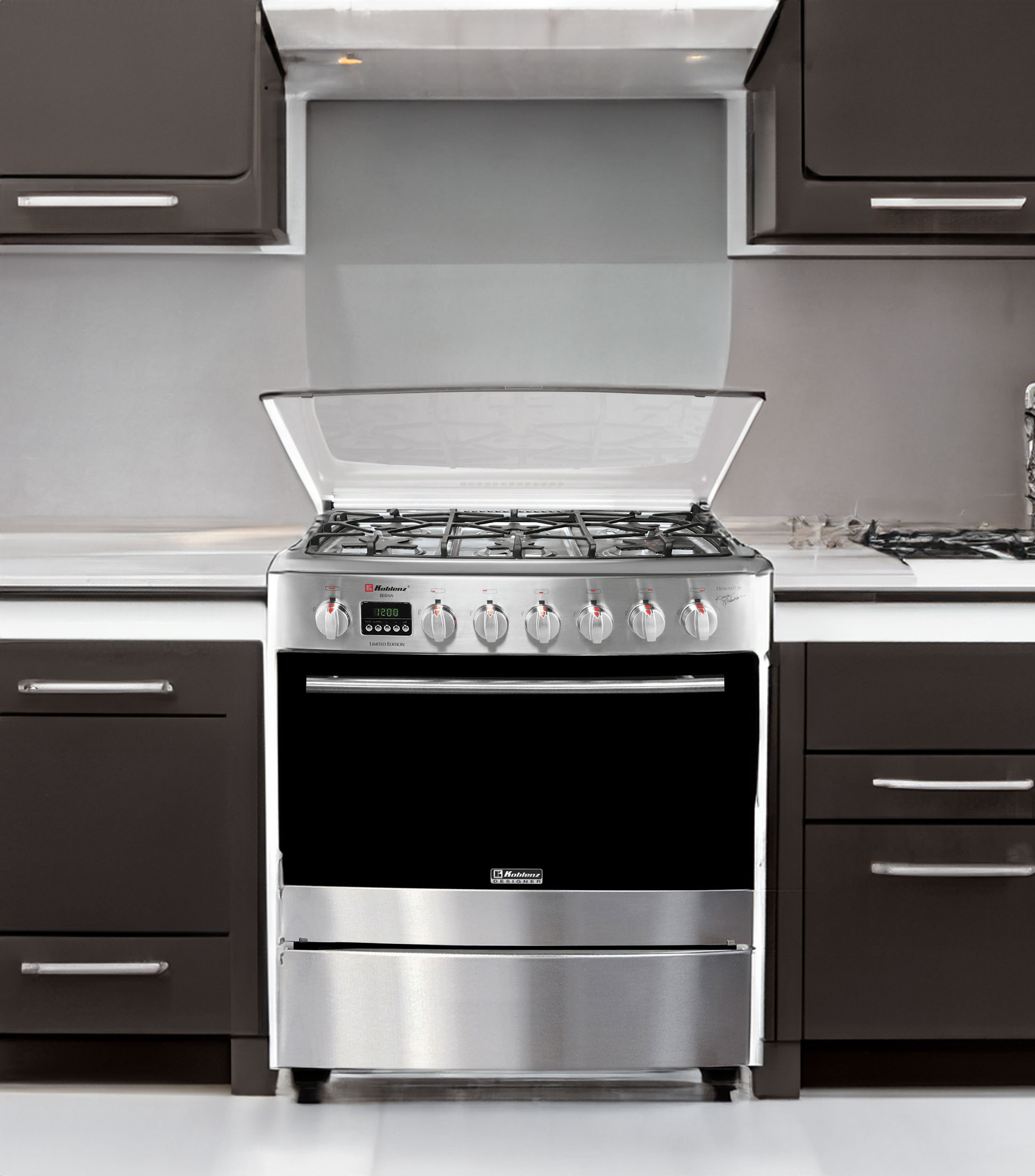Estufa de piso Berna de Gas LP 30"