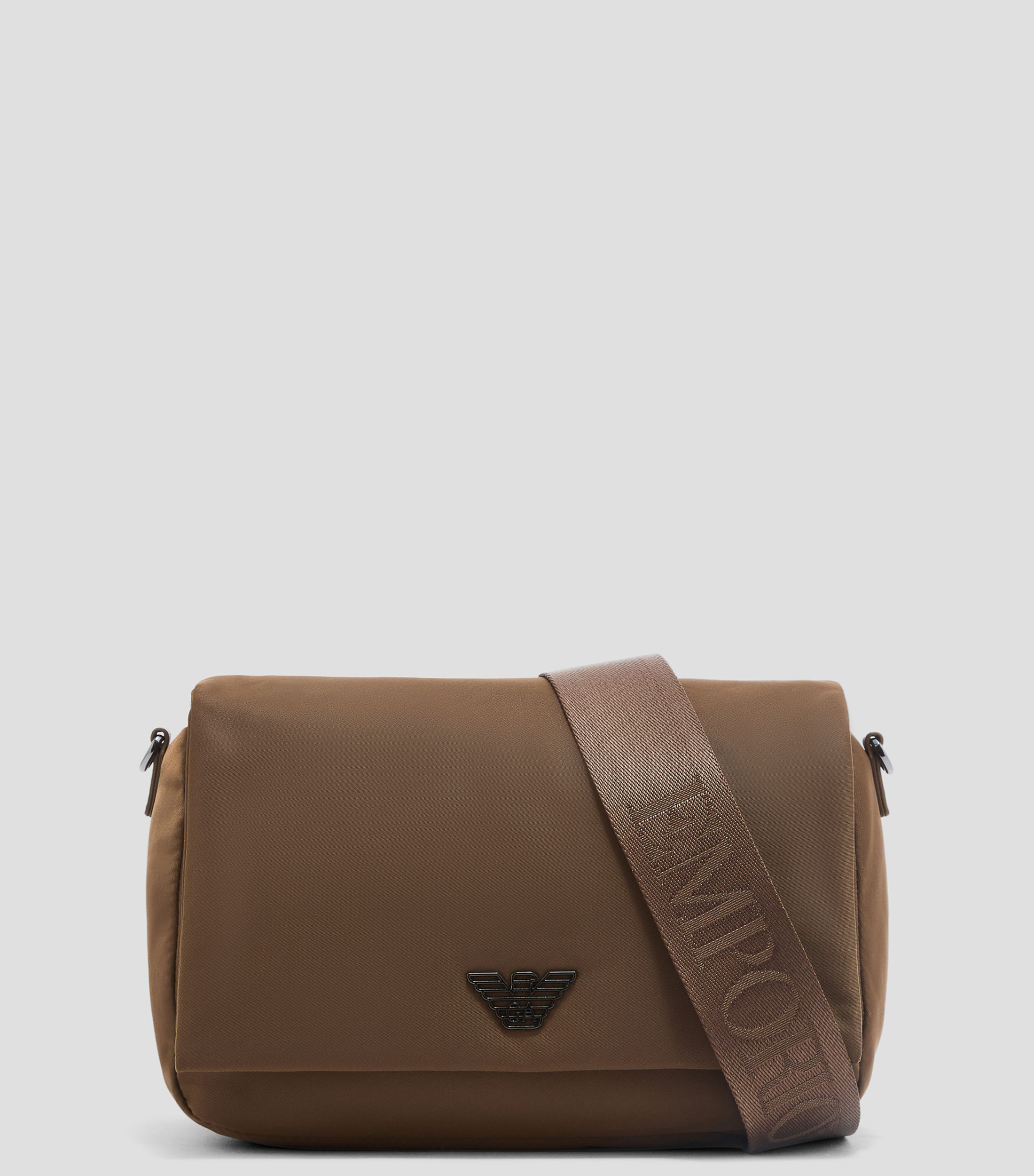 Bolso crossbody liso Hombre