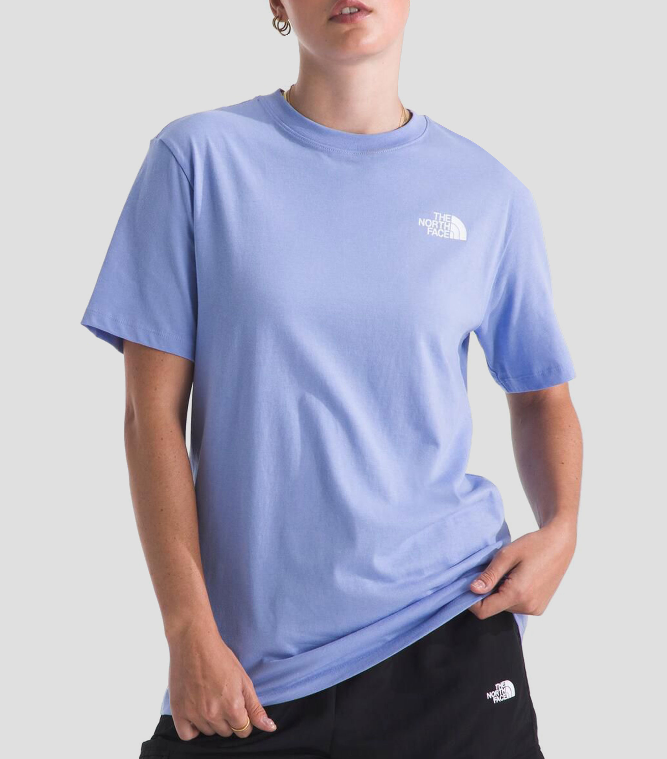 Playera casual Evolution Box con estampado Mujer