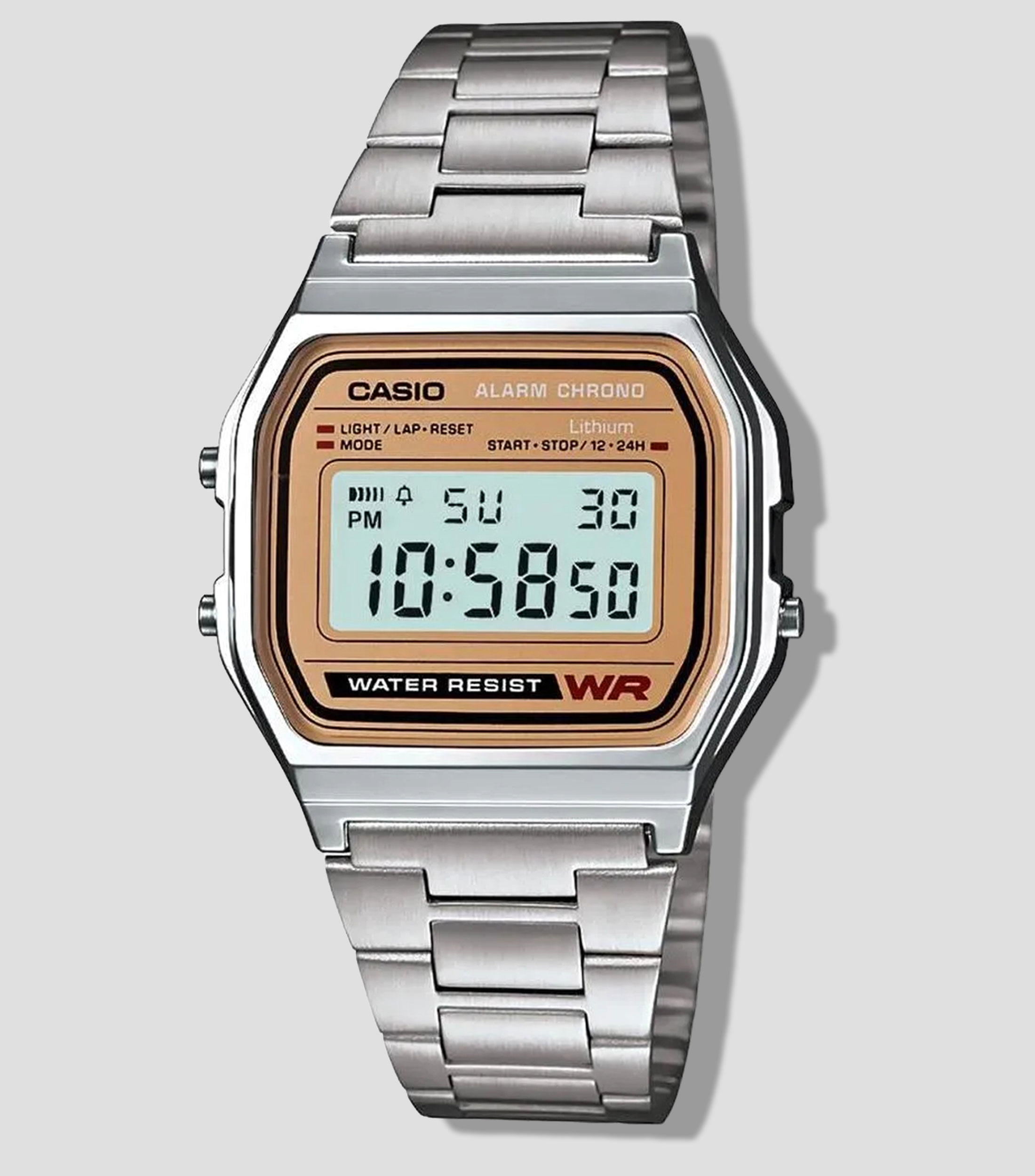 Reloj Unisex Vintage casual, plateado