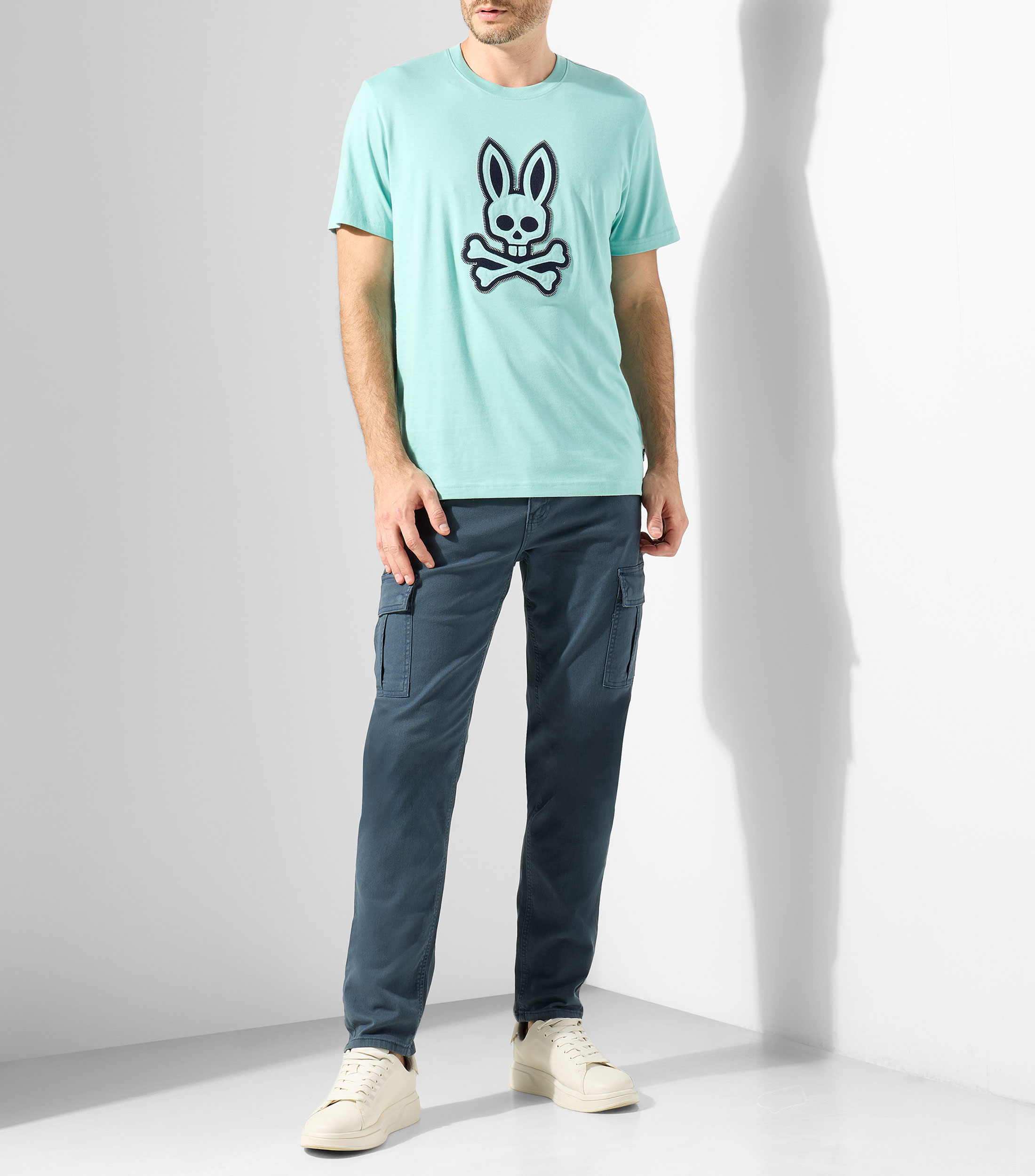 Playera cuello redondo manga corta fantasía Hombre
