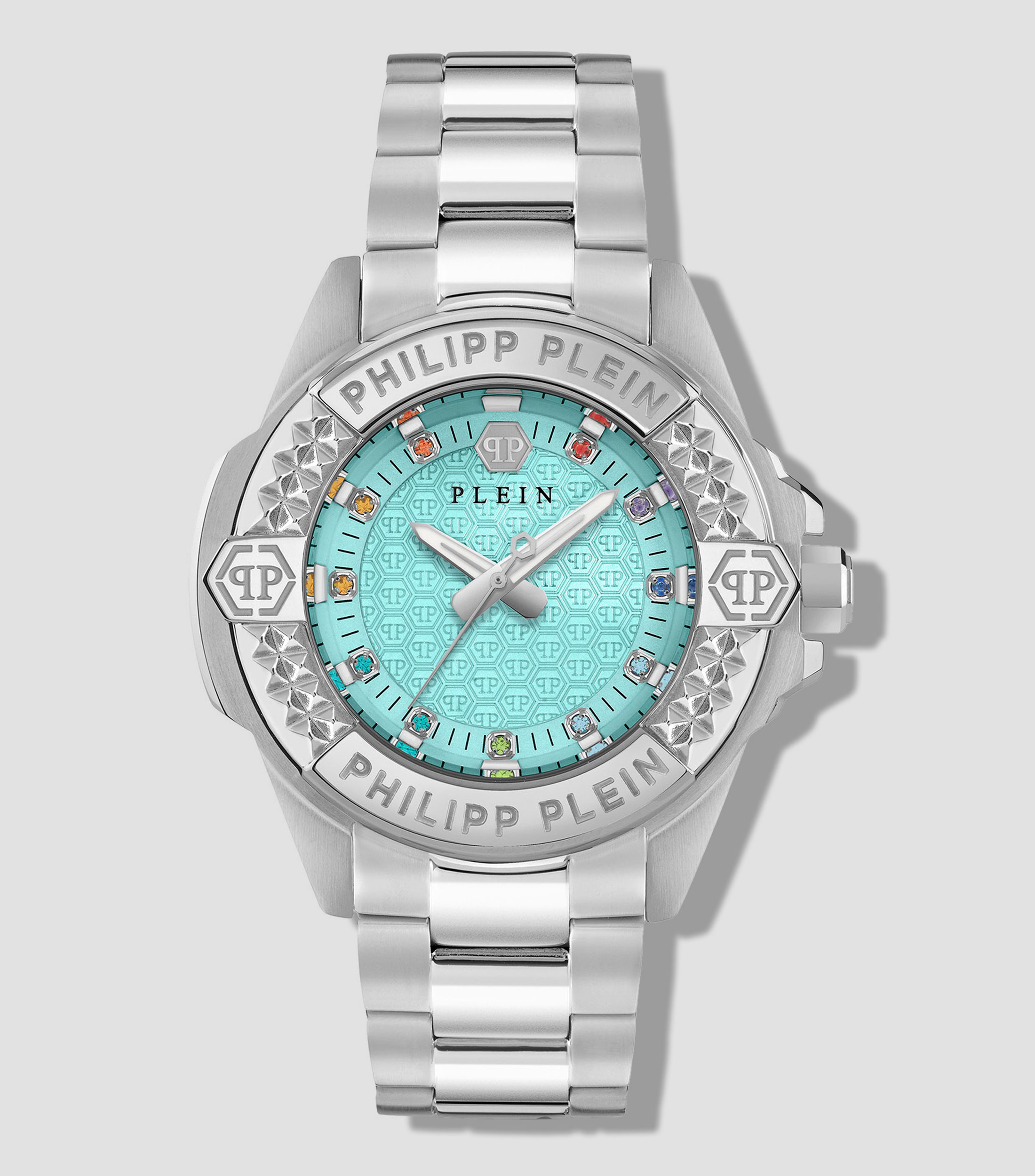 Reloj para Mujer The Skull Casual Azul, Plateado