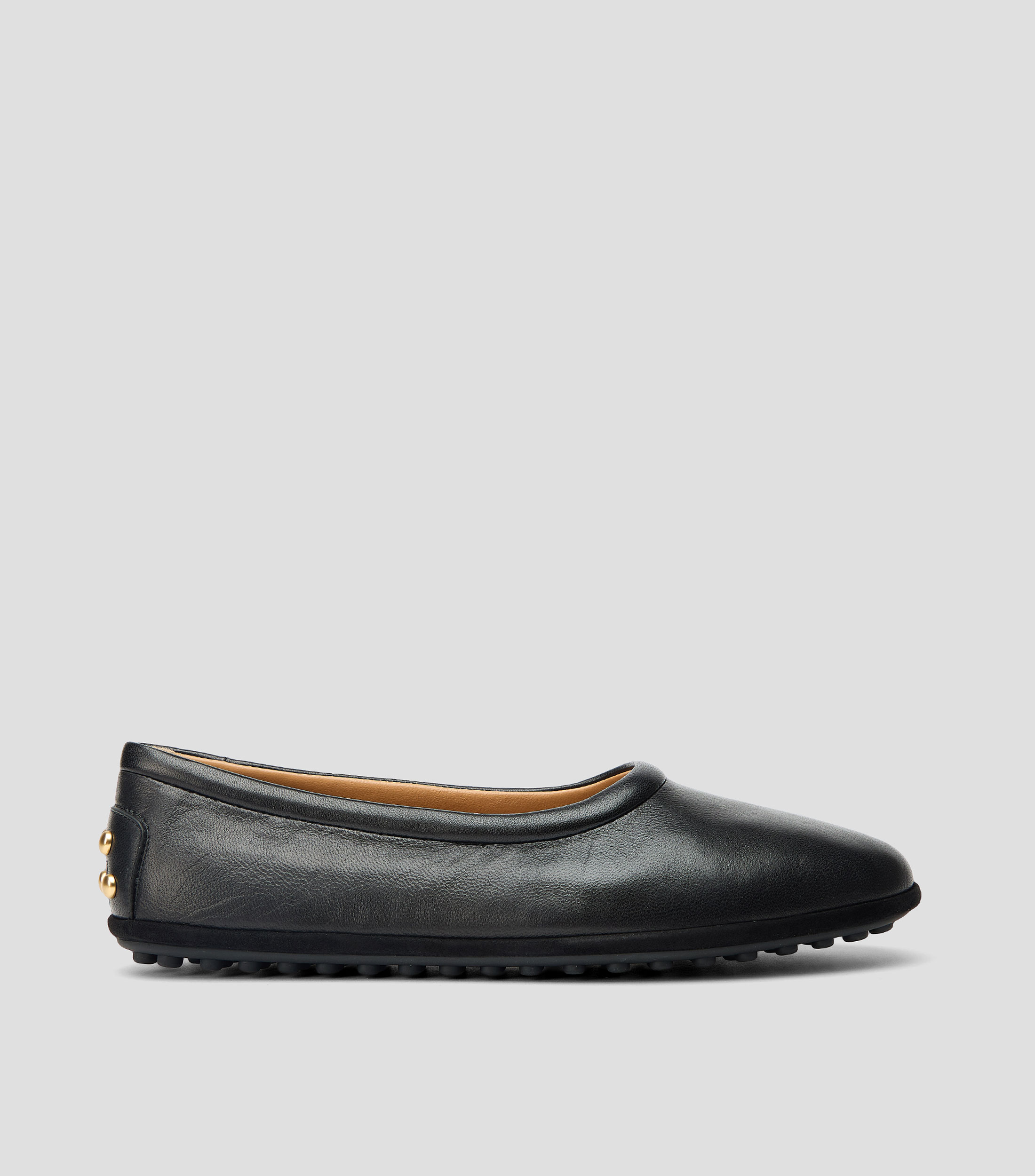 Flats en piel Mujer