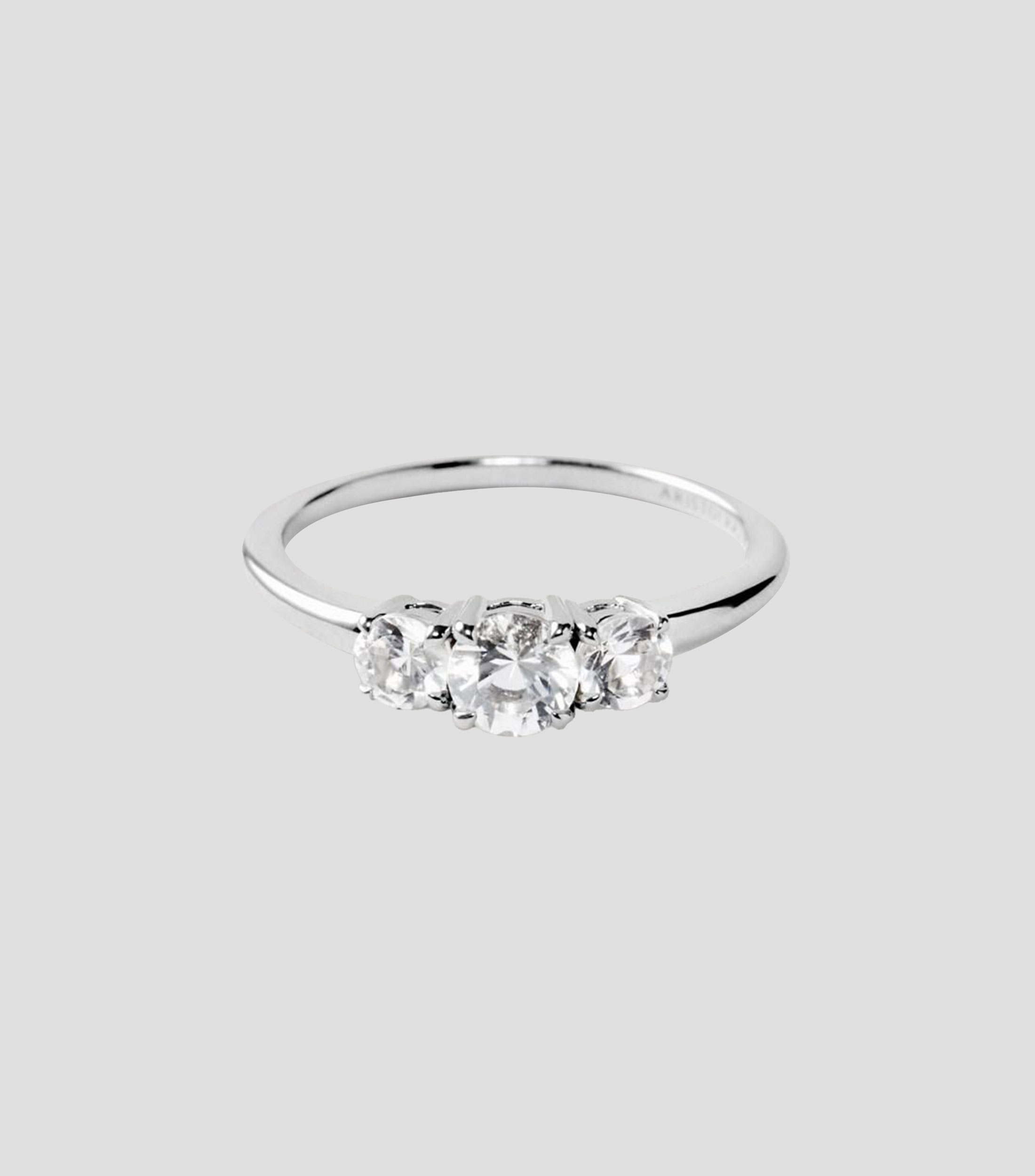 Anillo en Plata .925 con Cuarzo Mujer