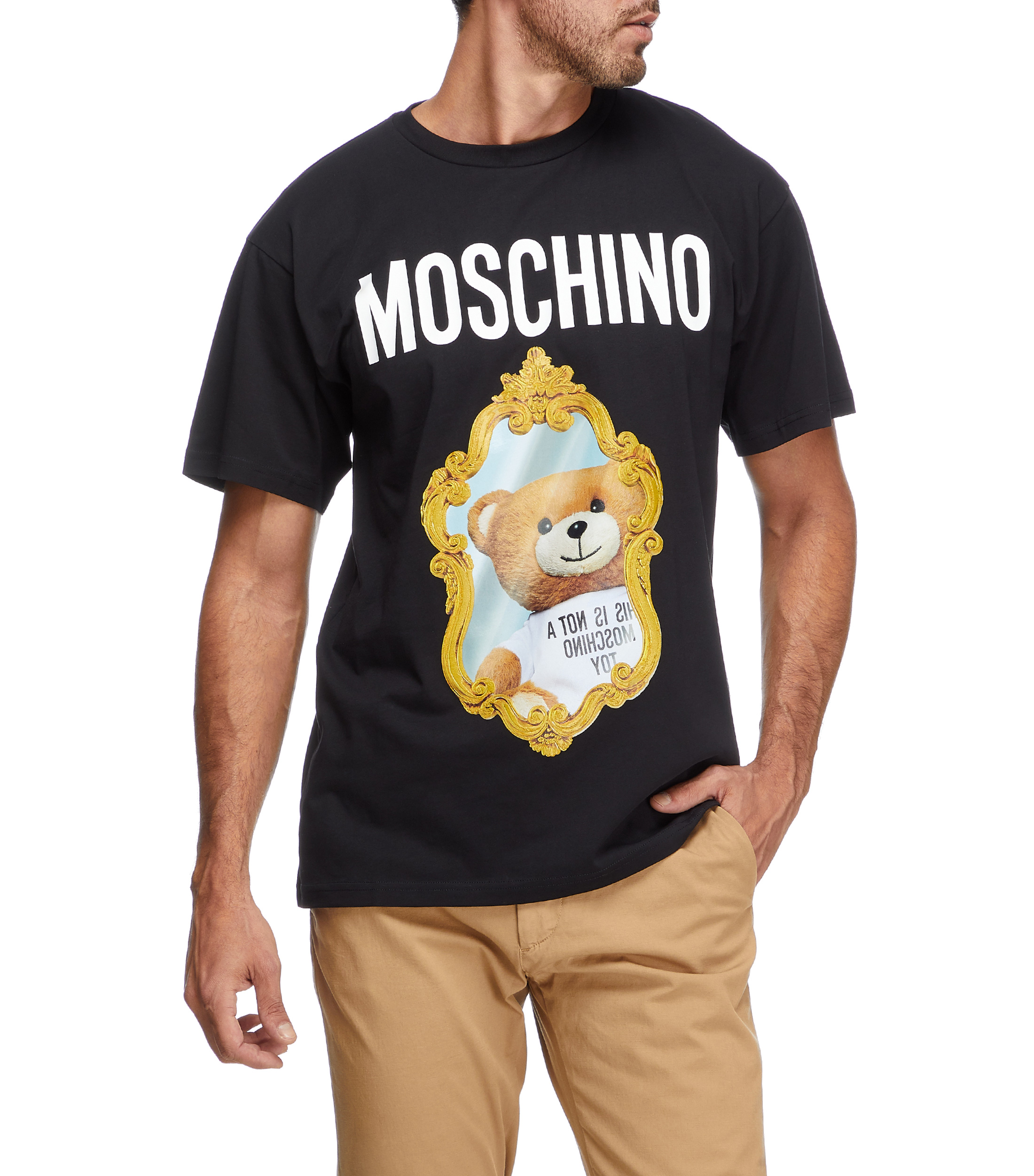 moschino tie dye belt