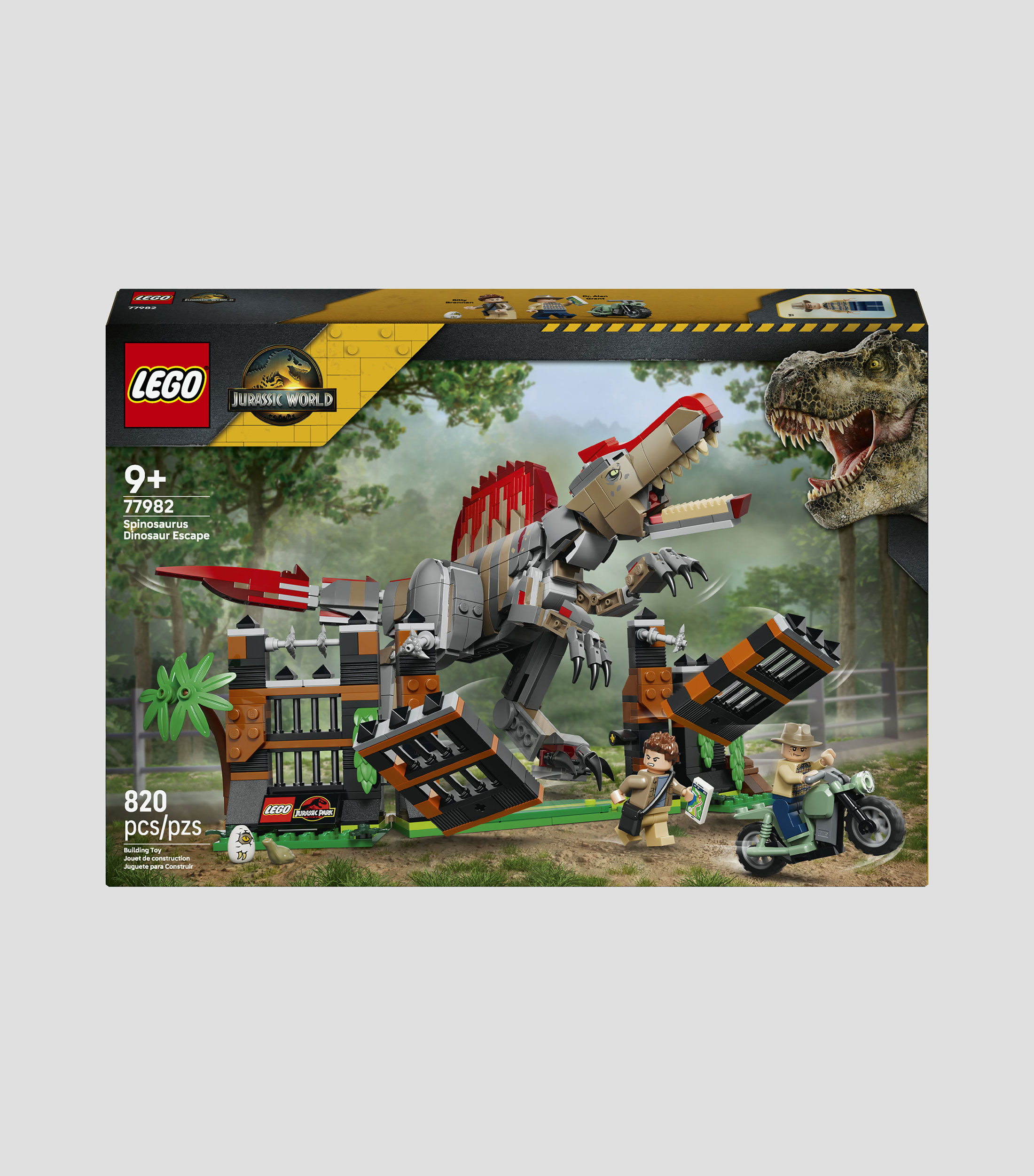 Escape del Dinosaurio Espinosaurio