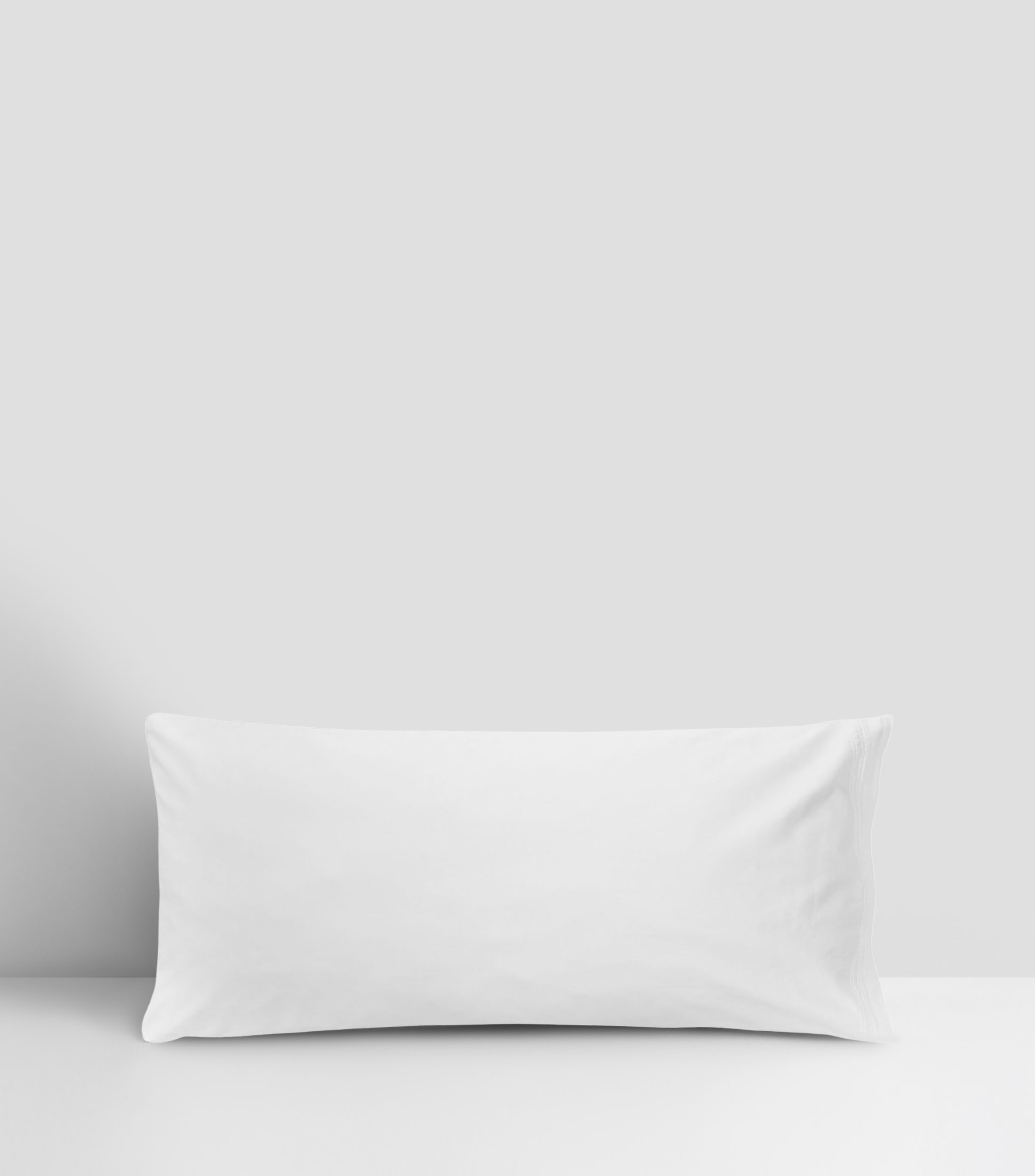 Funda decorativa para almohada King Size Tarento Blanco