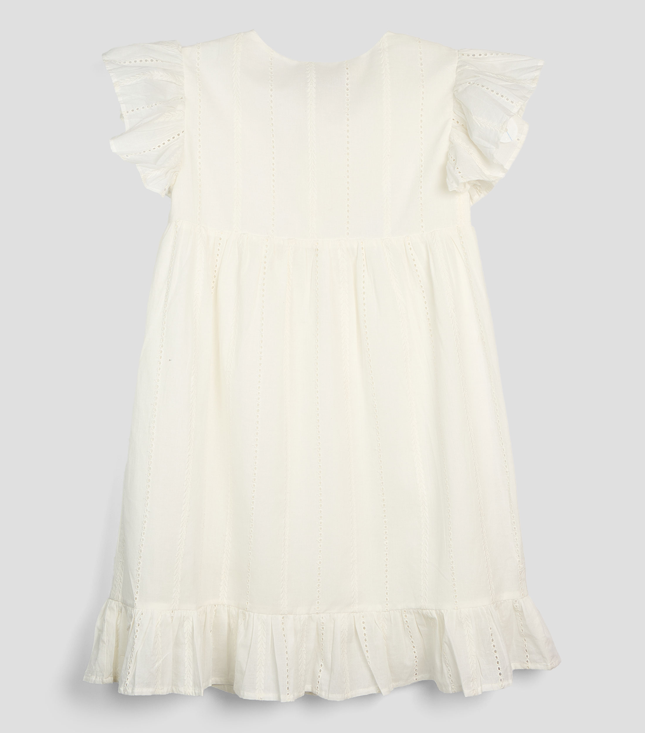 Vestido diseño sólido Niña