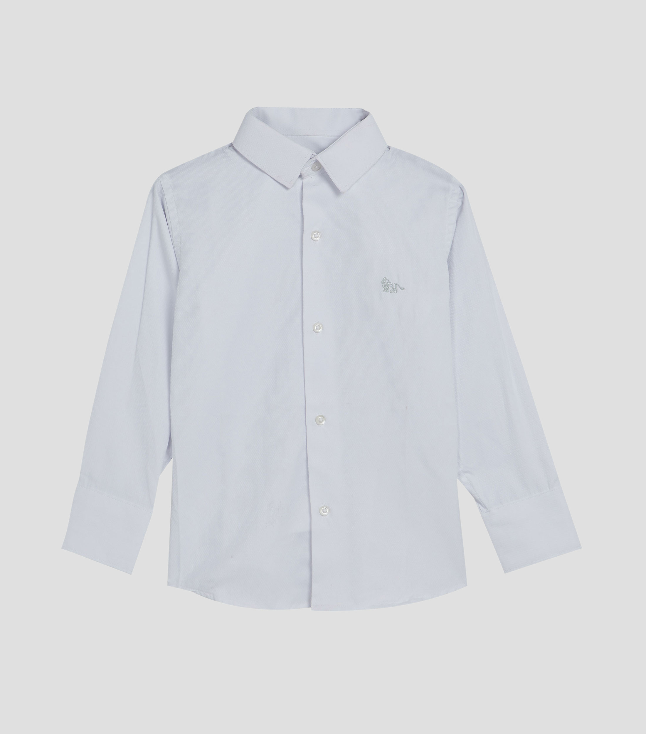 Camisa de manga larga lisa Niño