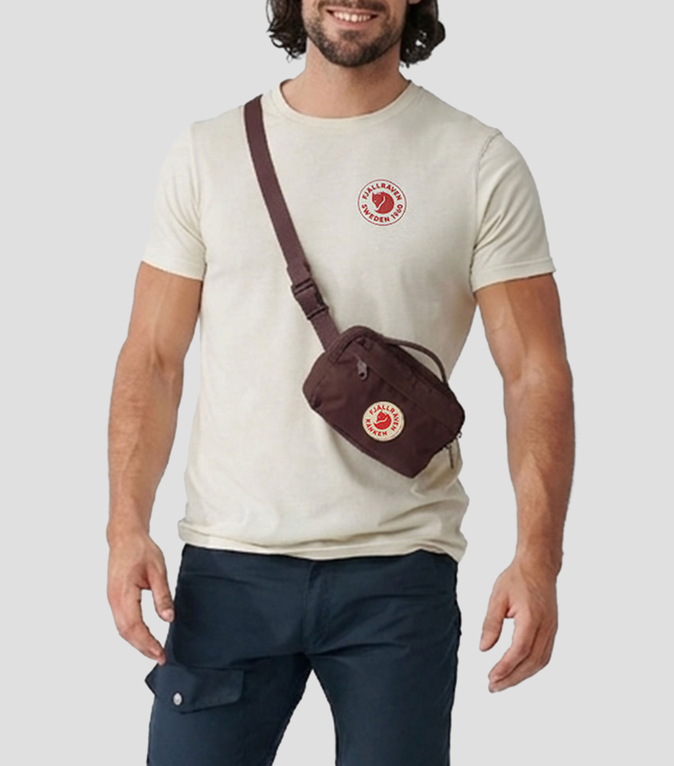 Cangurera Kånken Hip diseño sólido Unisex