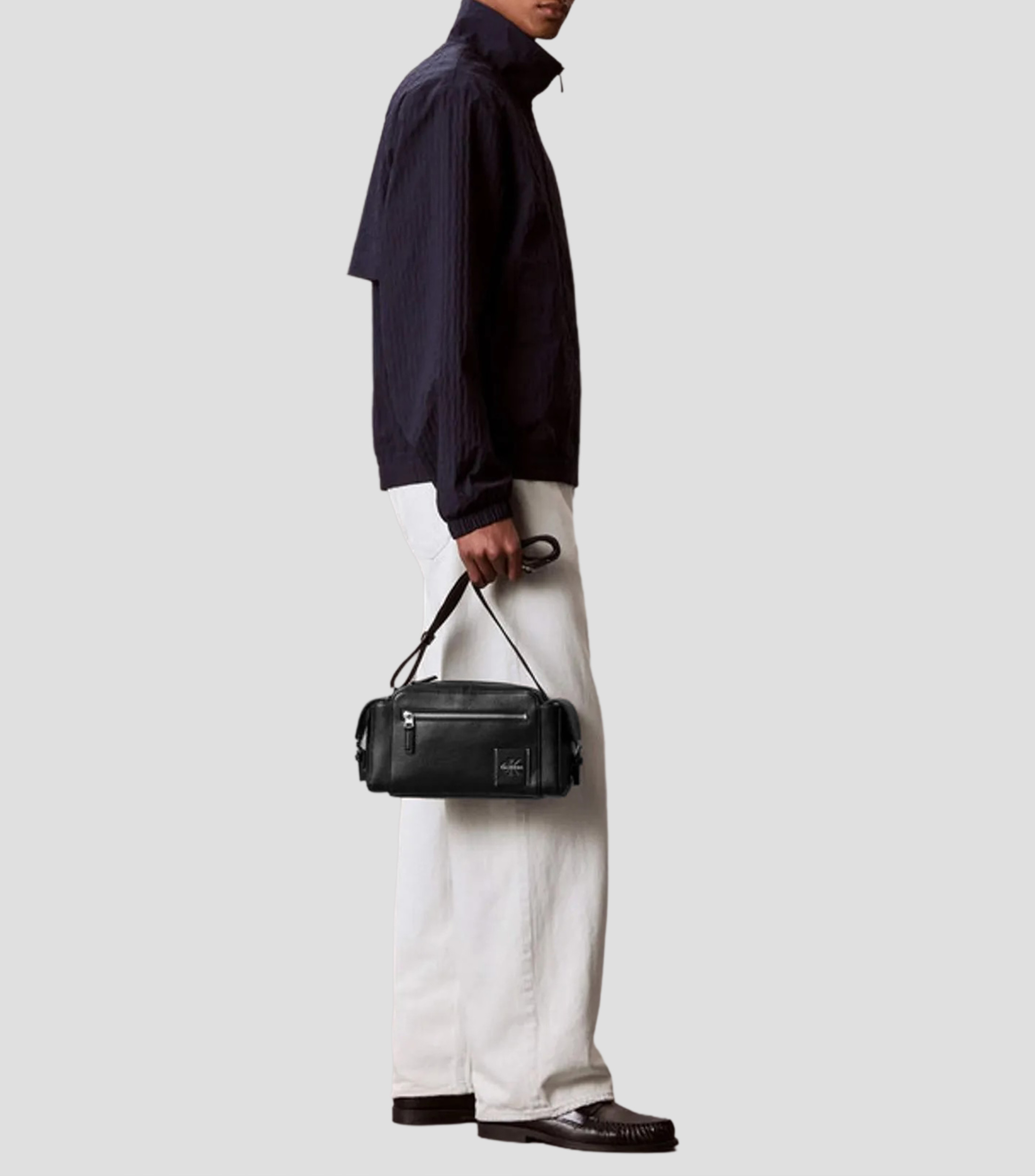 Bolso Crossbody Sólido Hombre