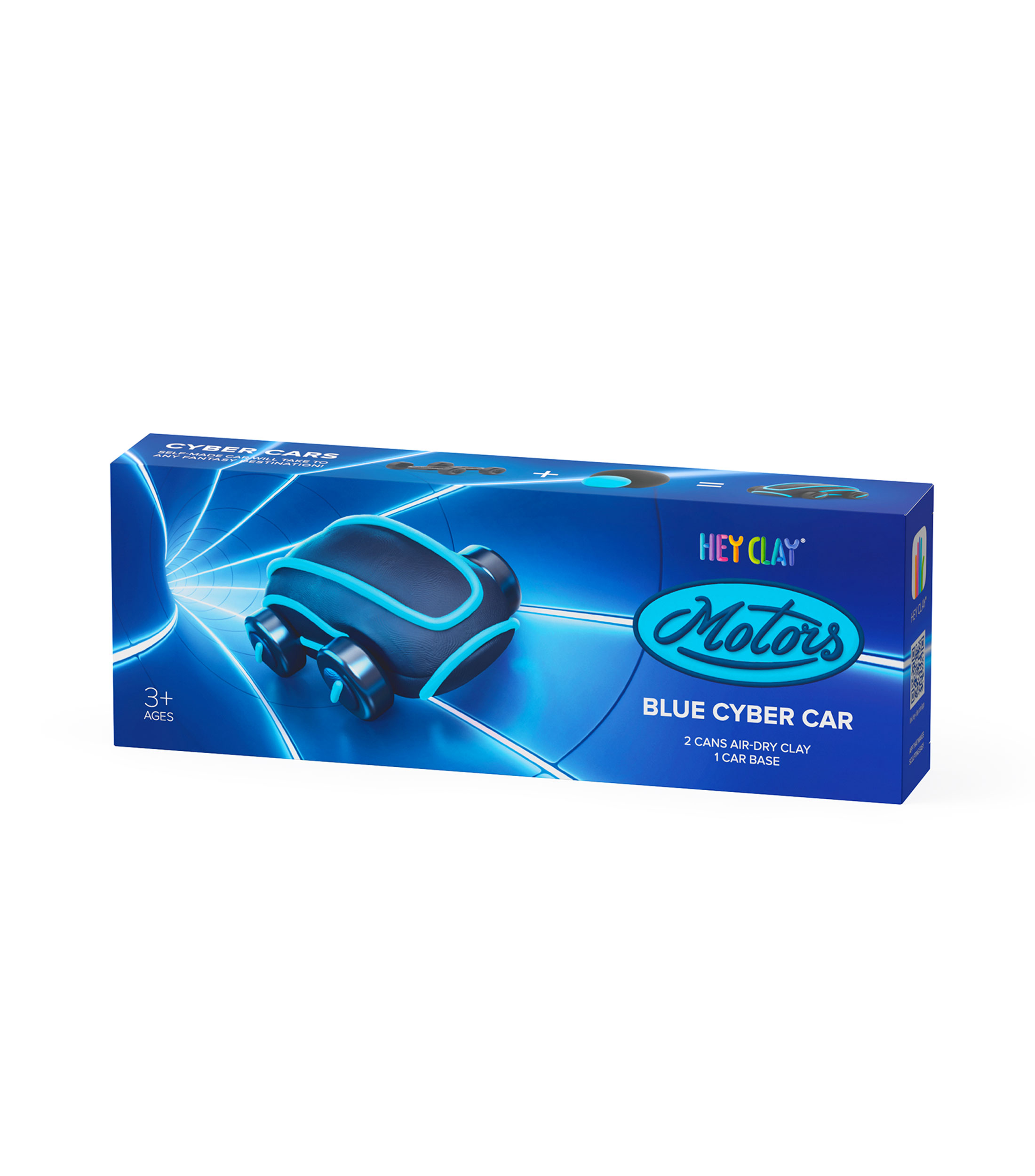 Blue Cyber Car, serie Motors, 2 latas