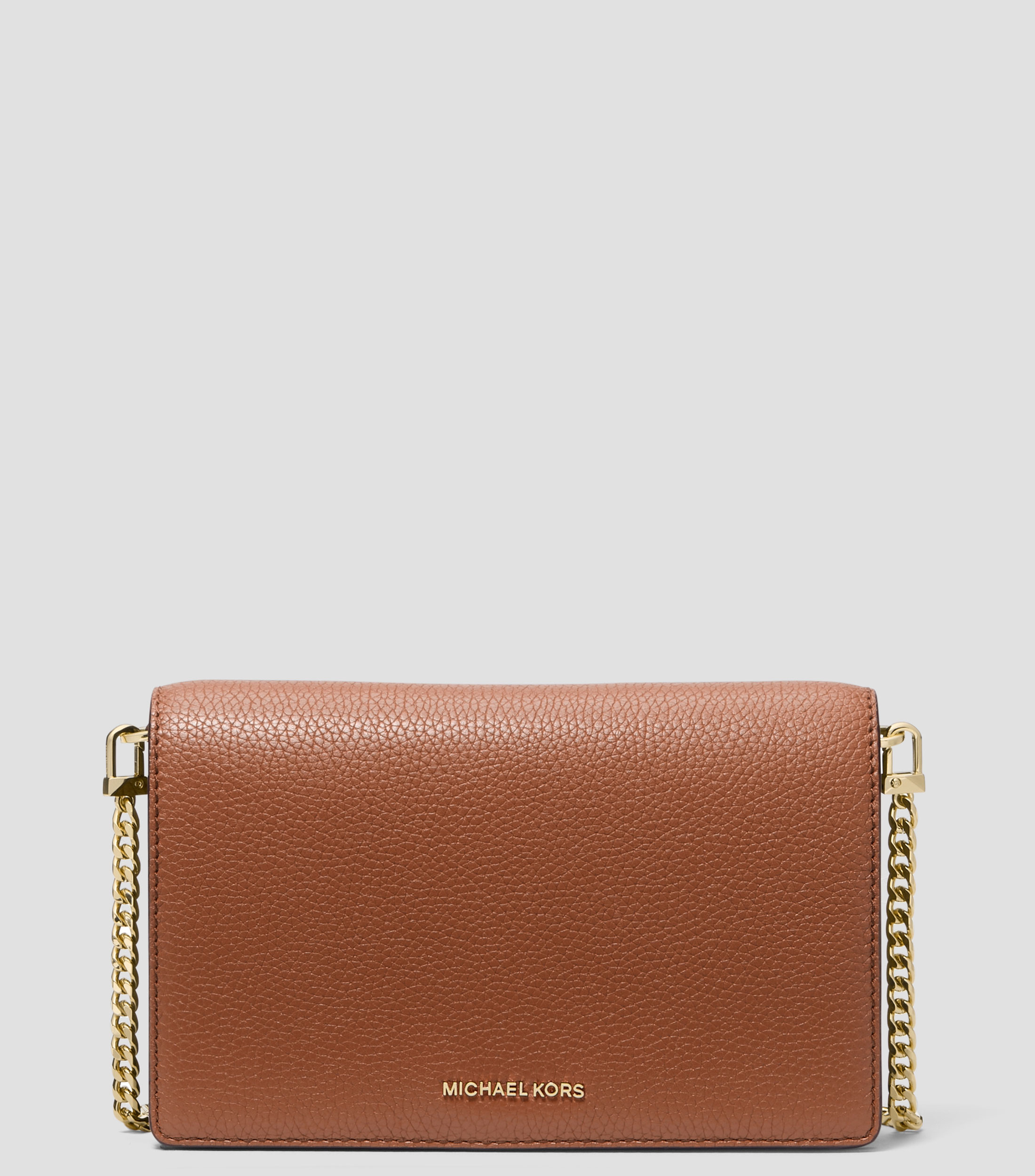 Bolsa crossbody en piel Jet Set granulada Mujer