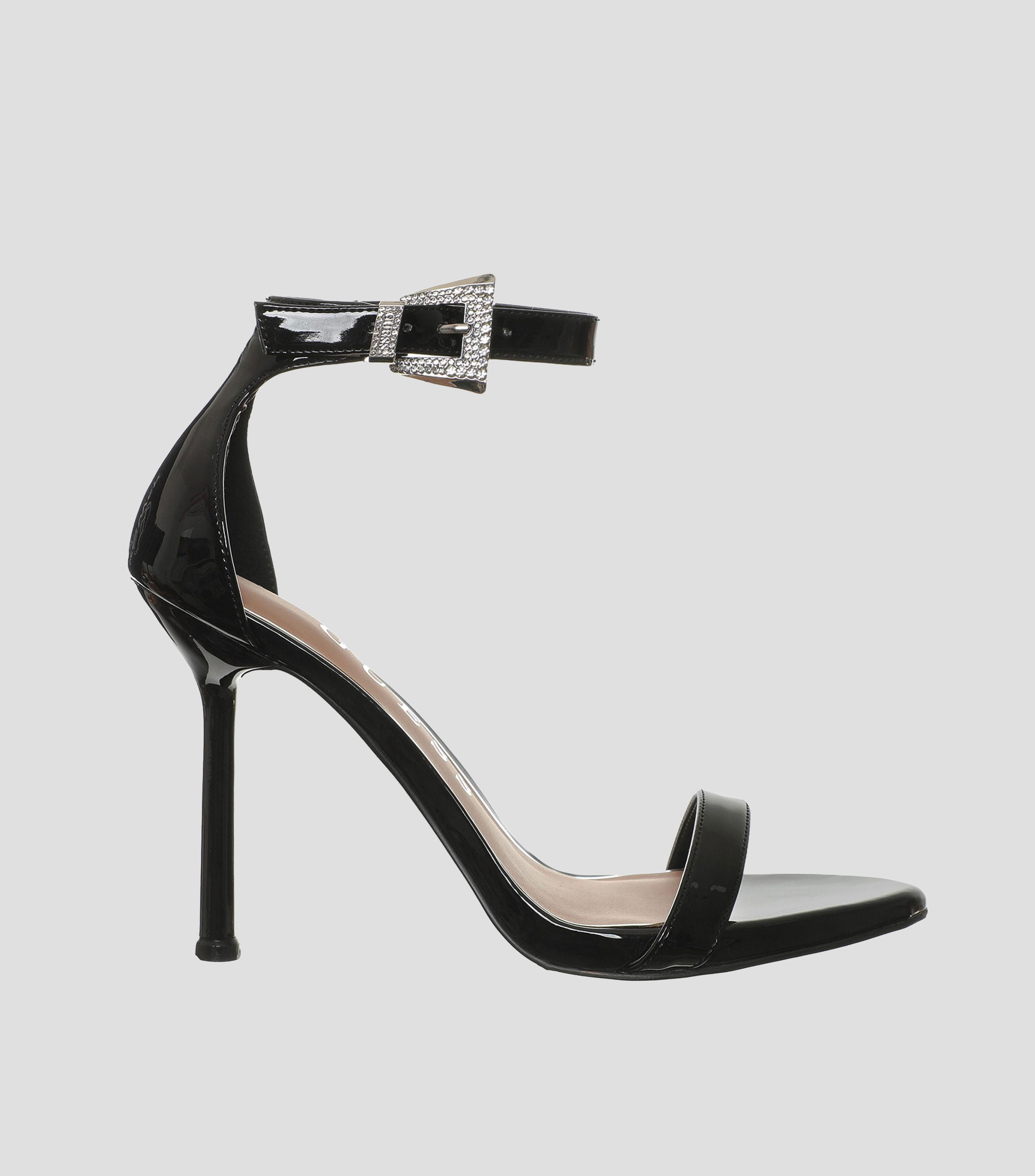 Sandalias con tacón alto aguja Mujer