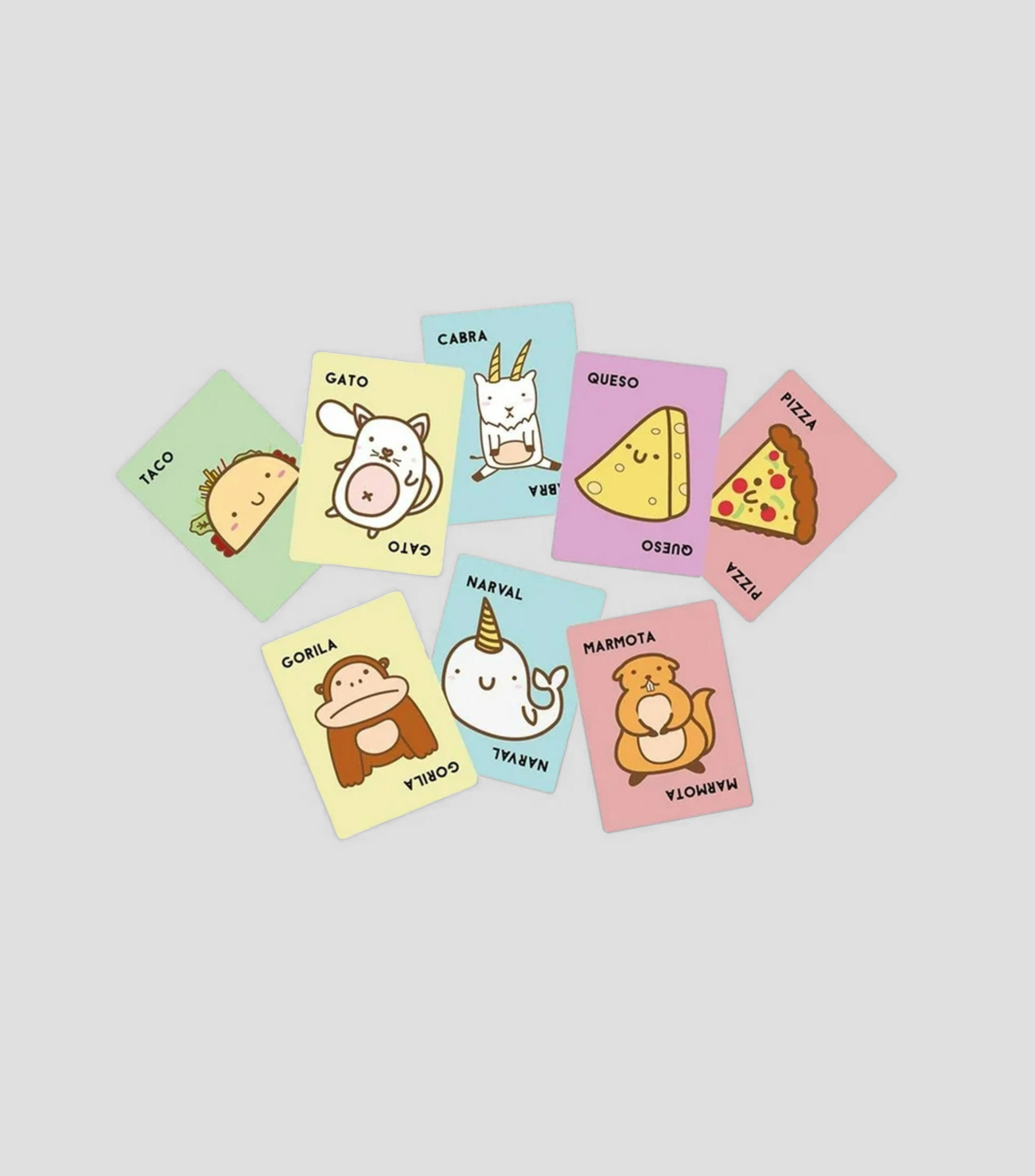 Juego de Mesa Taco, Gato, Cabra, Queso, Pizza