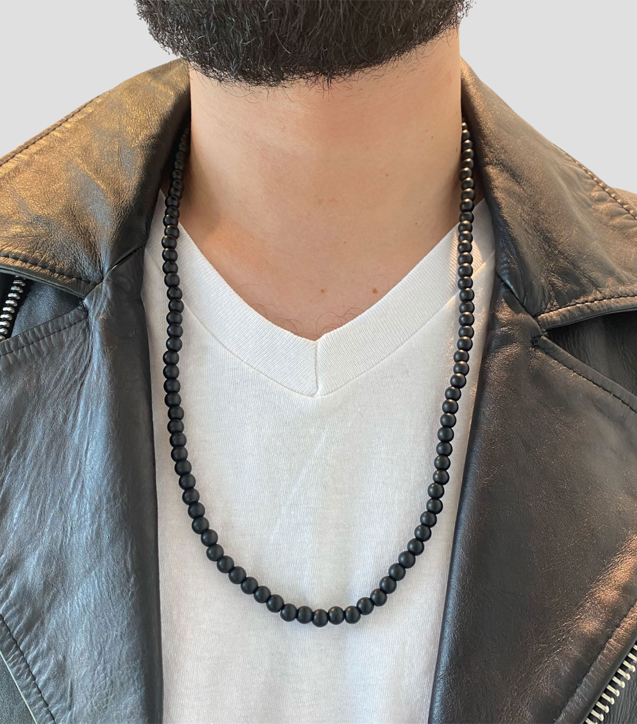 Collar con ónix Unisex