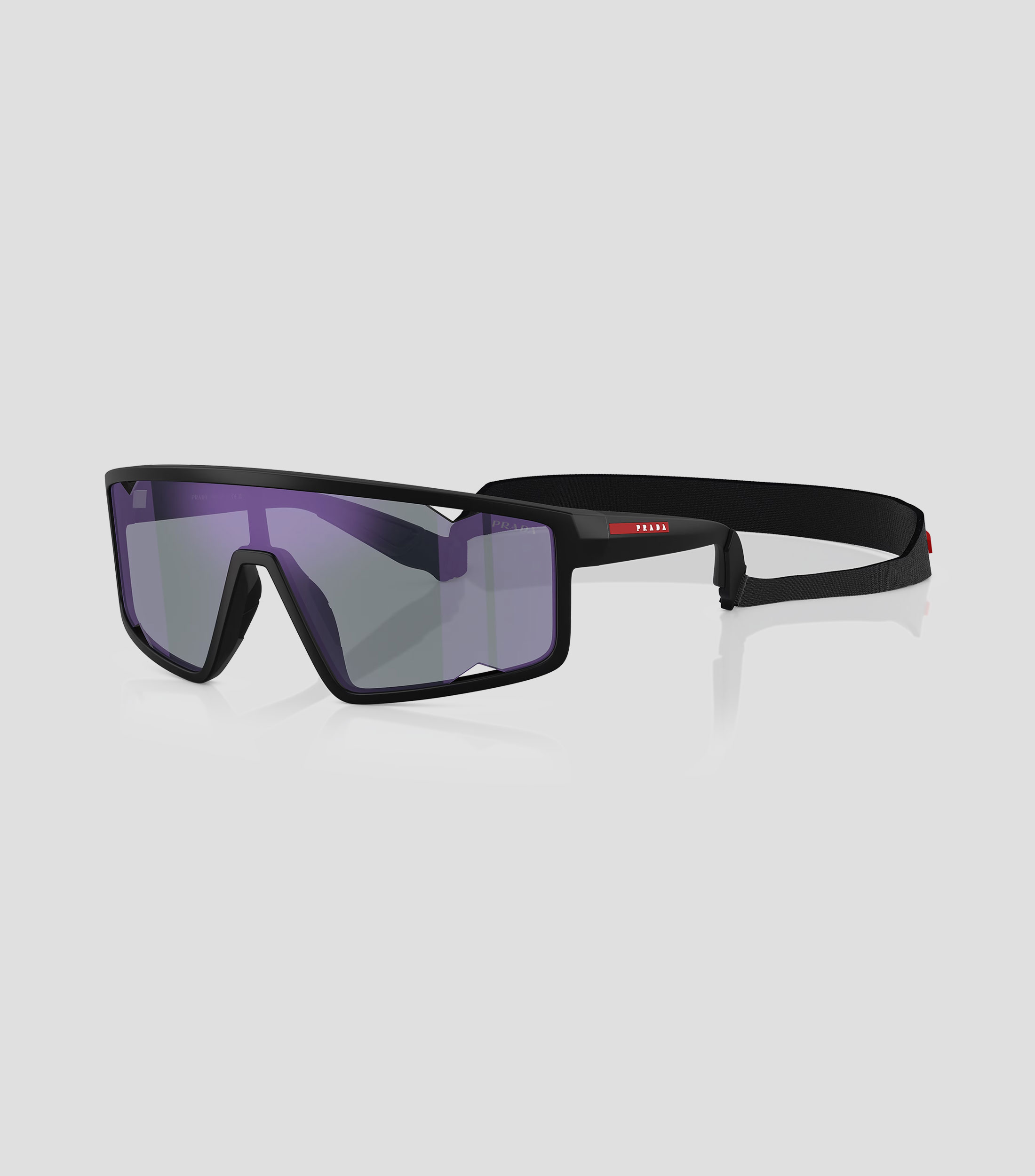 Lentes de sol rectangulares negros Unisex