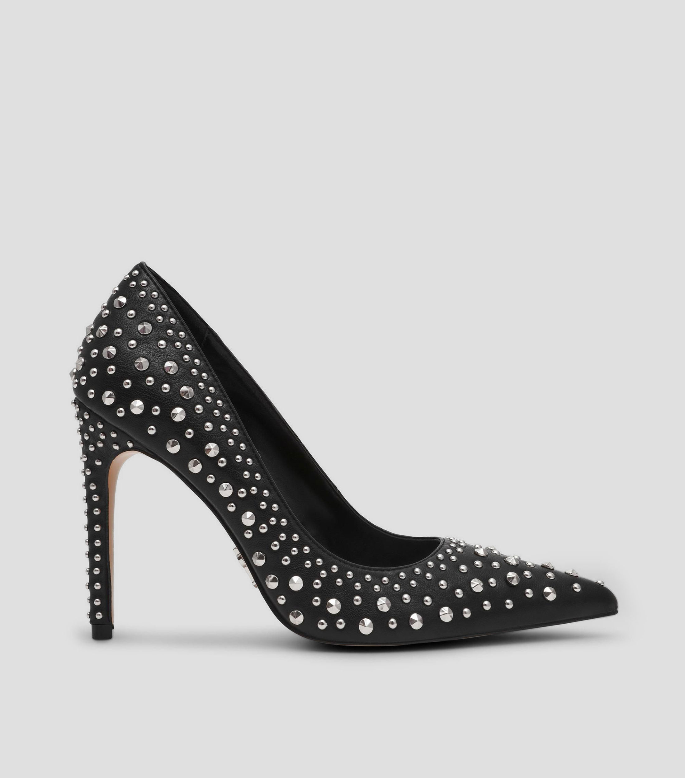 Zapatillas pump Noir de tacón alto delgado Mujer