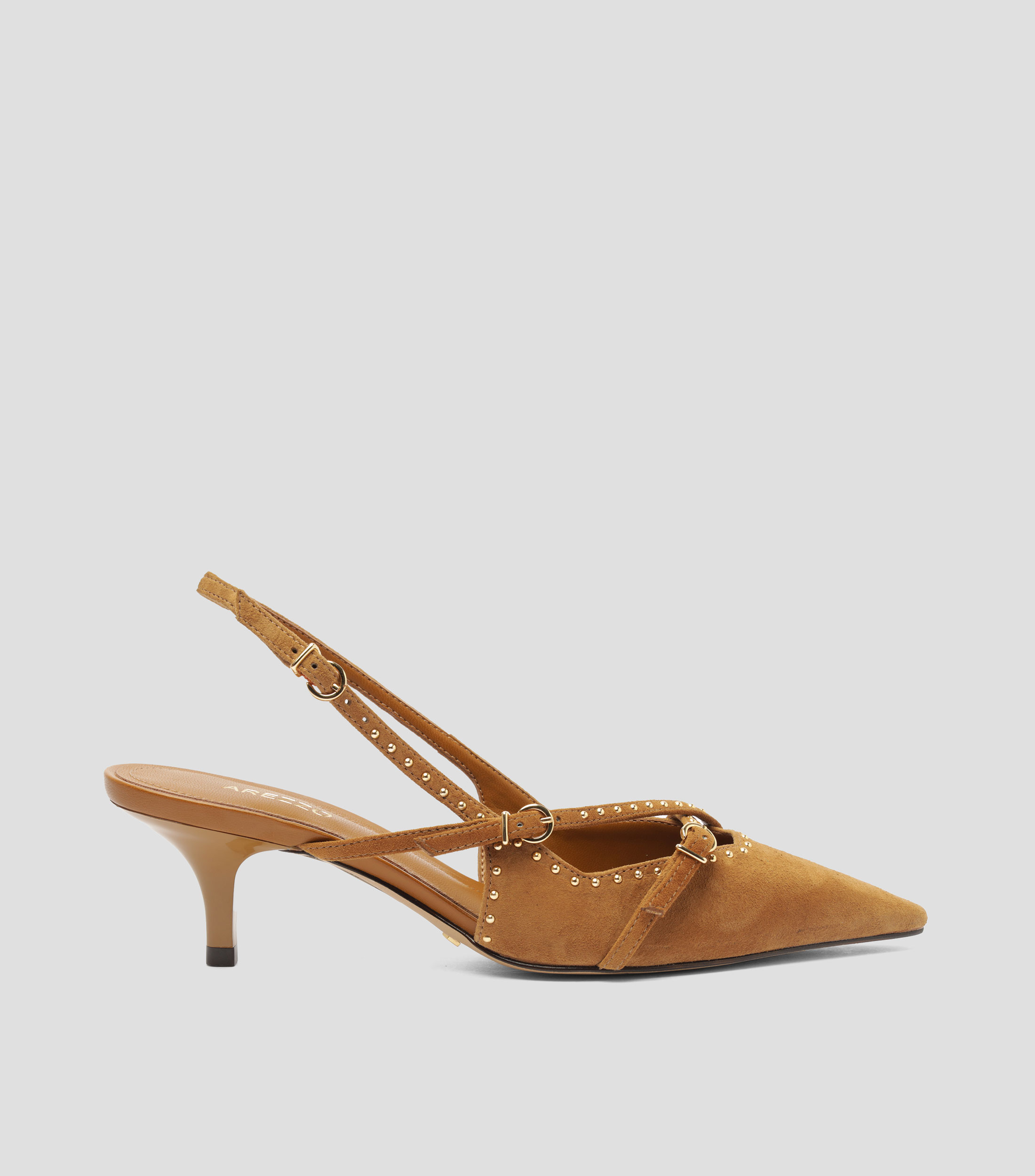 Zapatillas Slingback con Tacón delgado Mujer