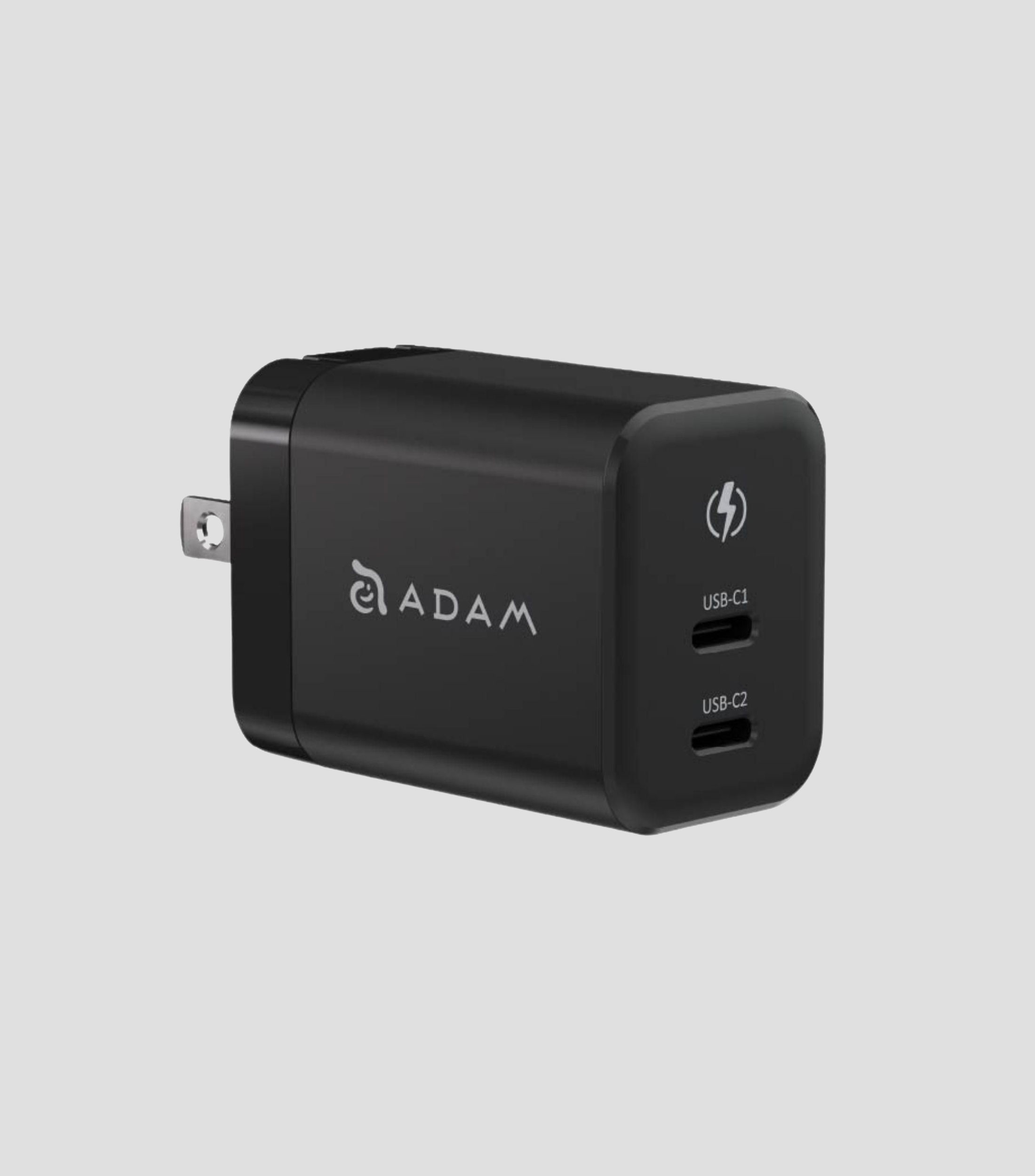 Cargador de pared OMNIA X45C, Negro 45W