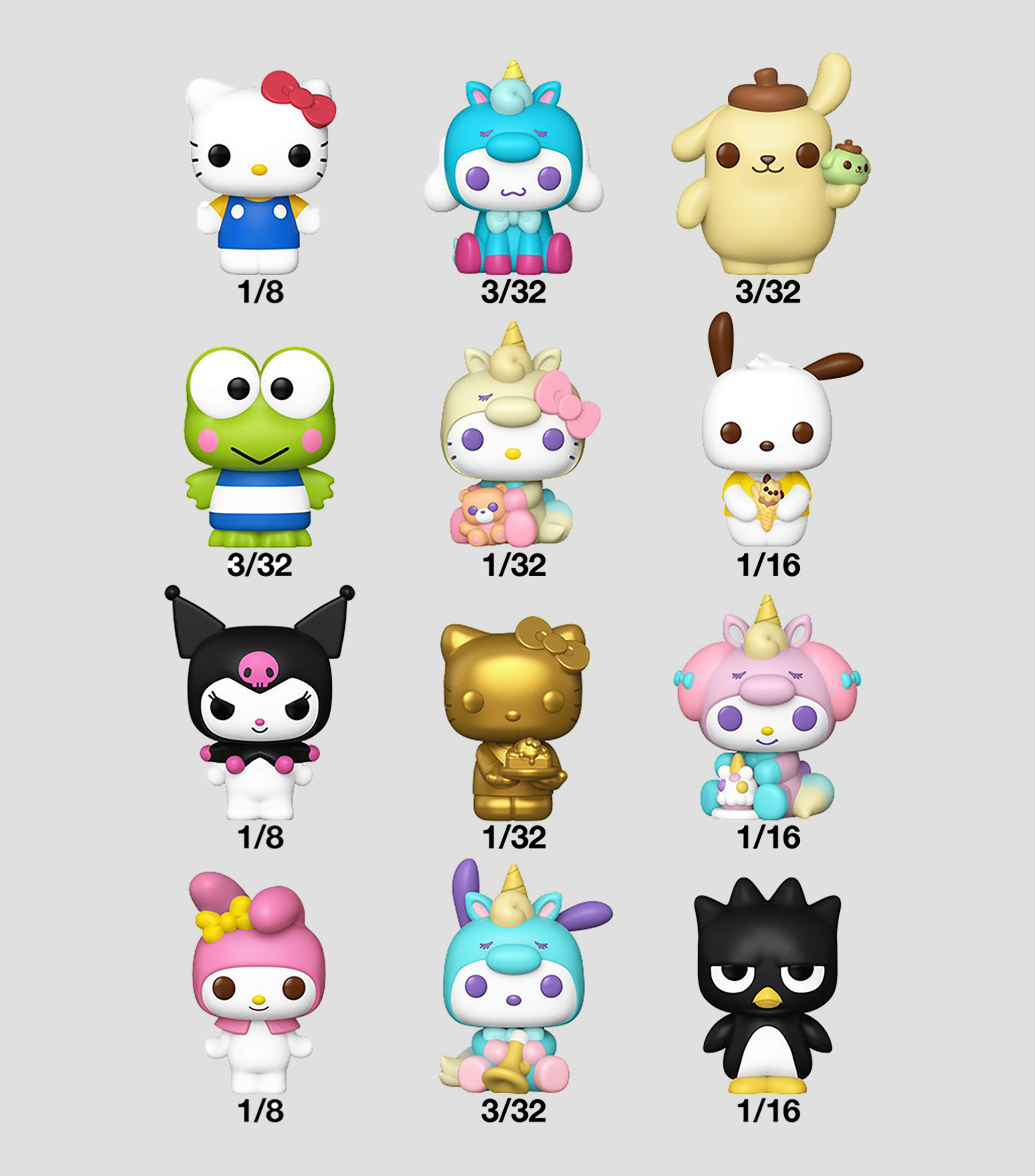 Figura coleccionable Hello Kitty and Friends Sorpresa