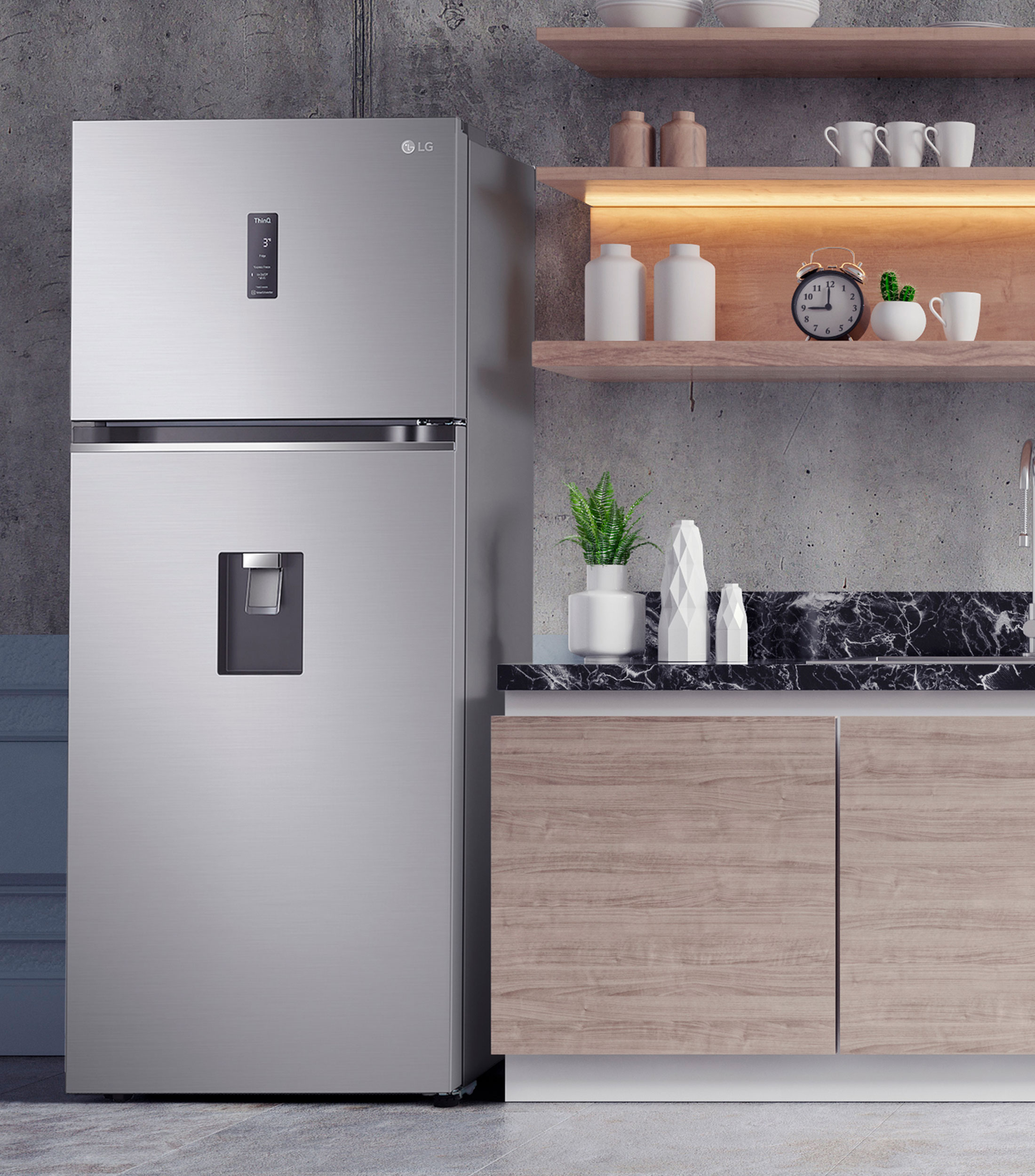 Refrigerador Top Mount 14 p3 VT40AWP Plateado